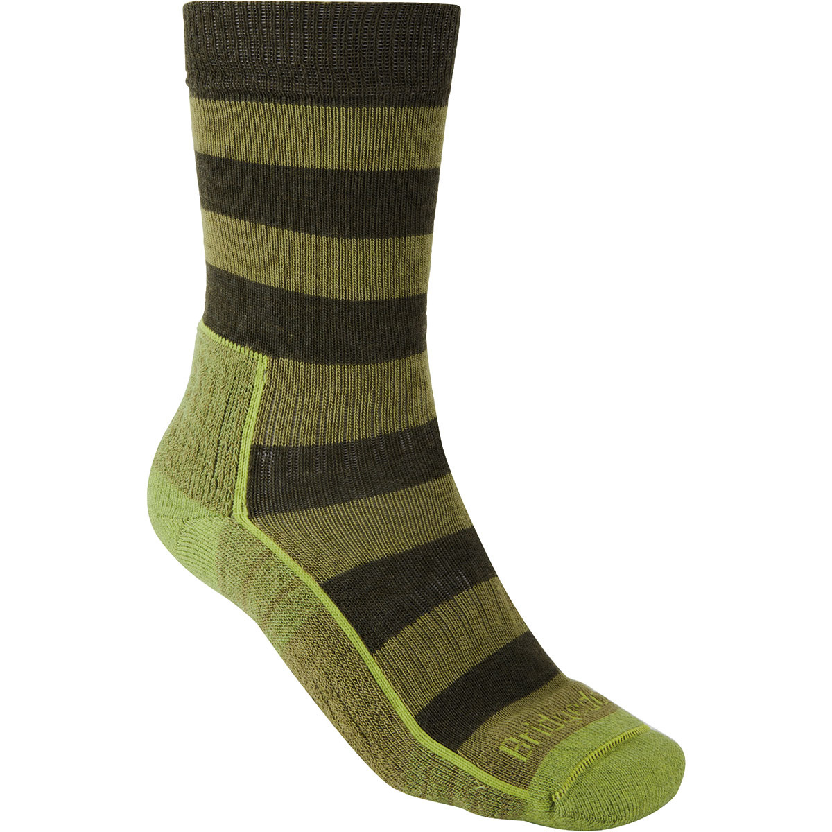 Bridgedale Uomo Calzini Hike LW Merino Performance (Taglia 44 , Verde)