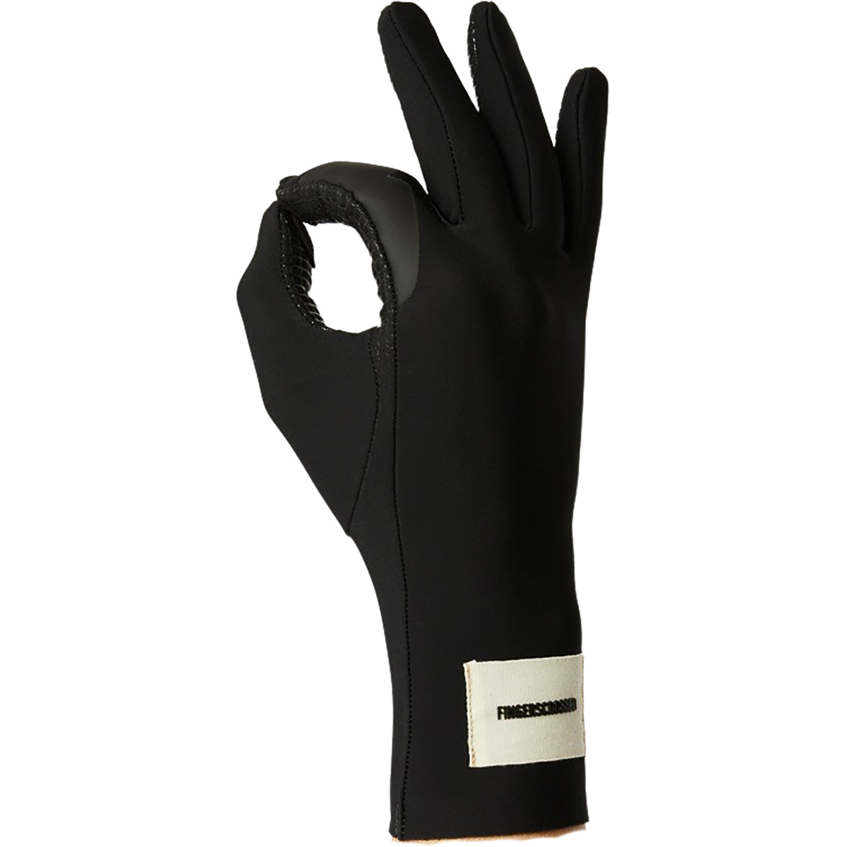 Fingerscrossed Guanti Mid Season (Taglia L, Nero)