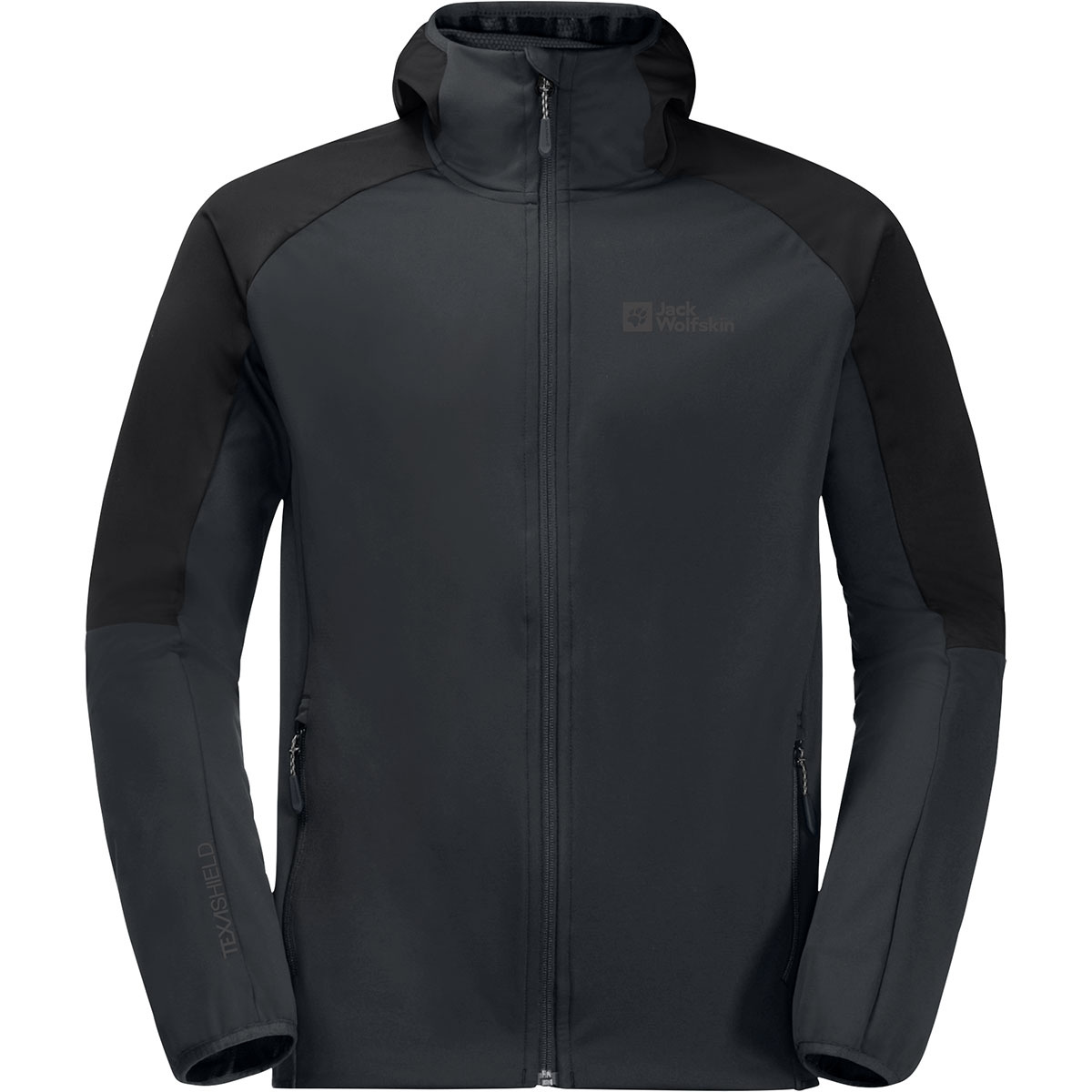 Jack Wolfskin Herren Feldberg Hoodie Jacke (Größe M, grau)