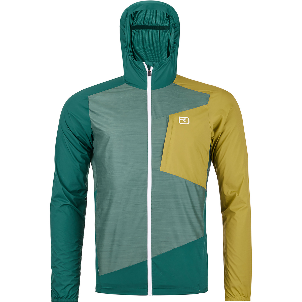 Ortovox Herren Windbreaker Jacke (Größe M, gruen)