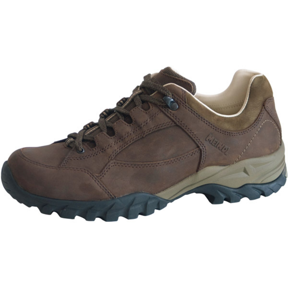 Meindl Herren Lugano Schuhe (Größe 42.5, braun)