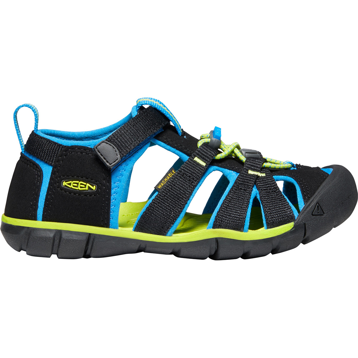 Keen Kinder Seacamp II CNX Sandale (Größe 29, schwarz)