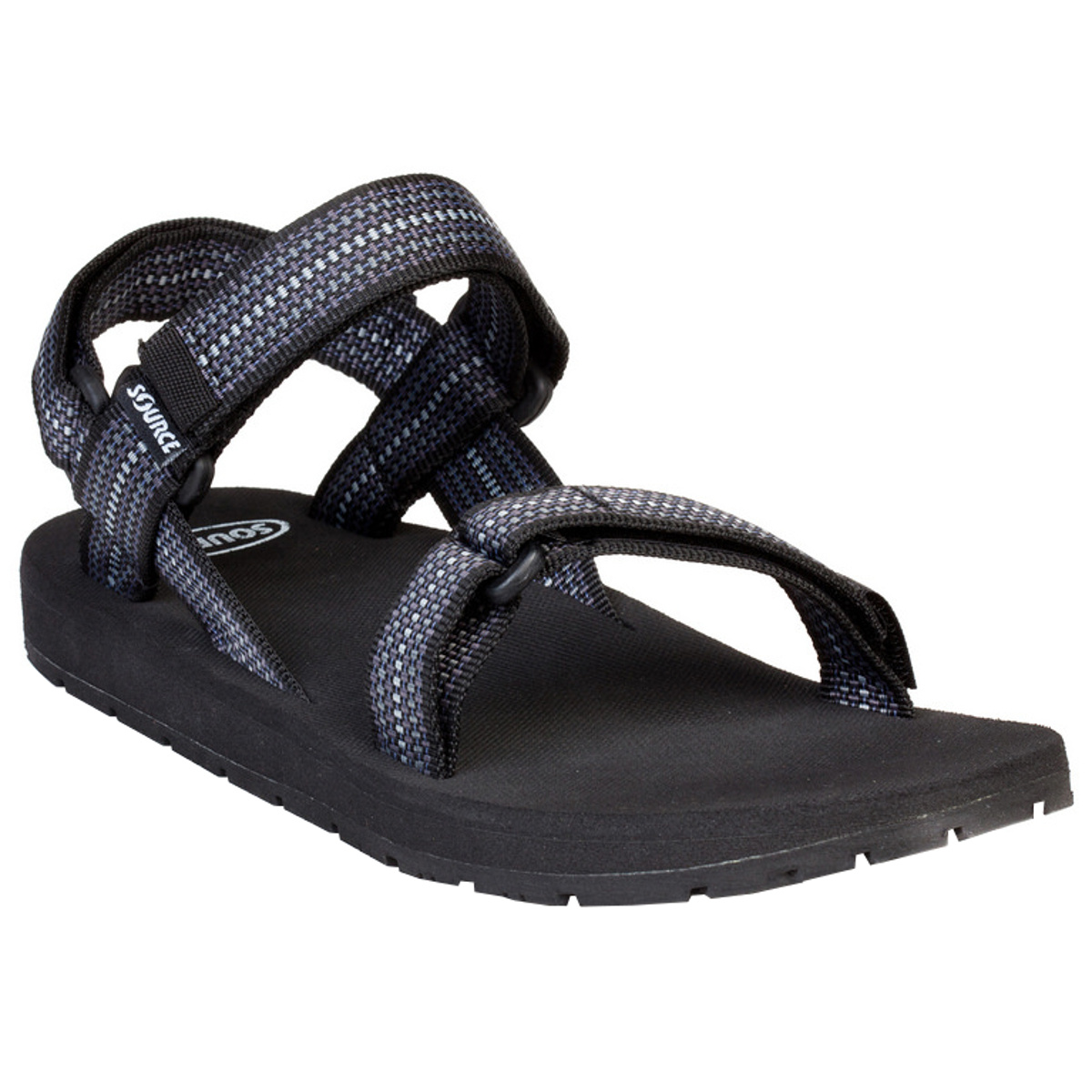 Source Sandali Classic (Taglia 46, Nero)