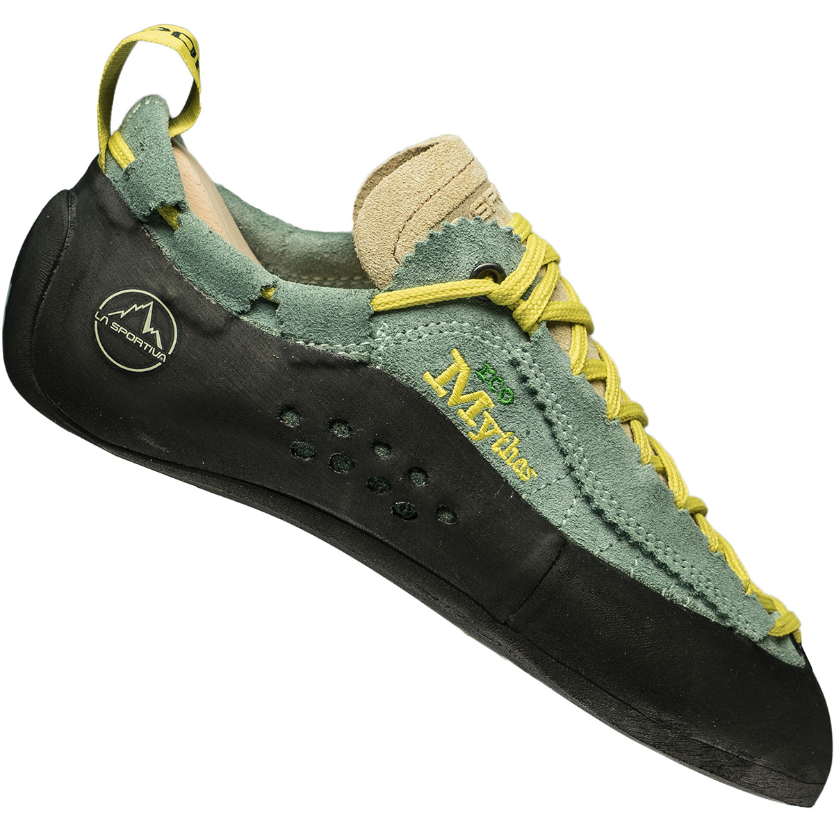 La Sportiva Femme Chaussons d'escalade Mythos Eco (taille 36, Vert)