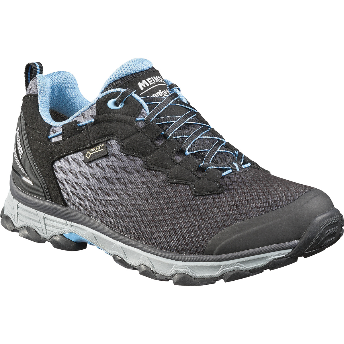 Meindl Damen Activo Sport GTX Schuhe (Größe 37.5, schwarz)