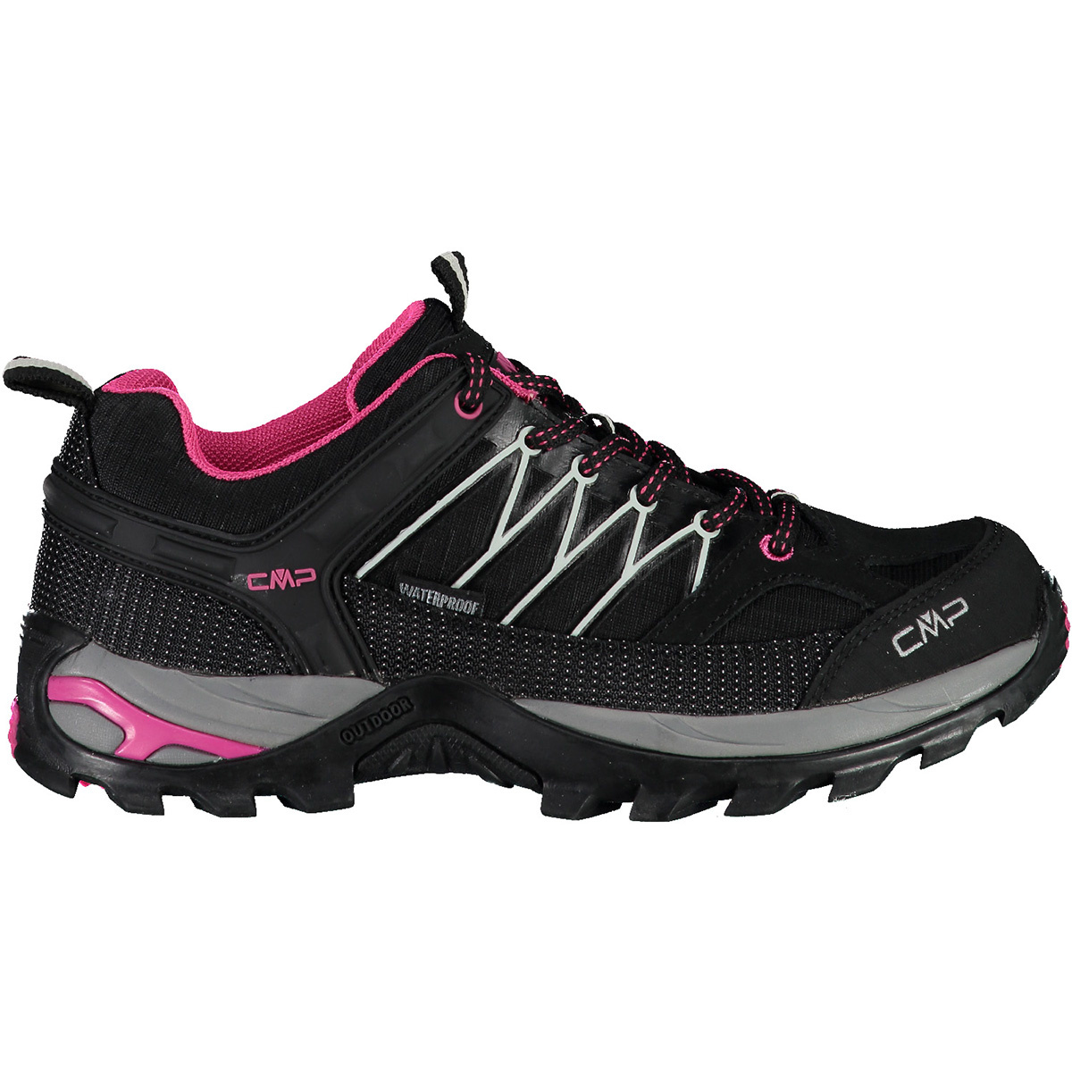 CMP Damen Rigel Low WP Schuhe (Größe 38, schwarz)