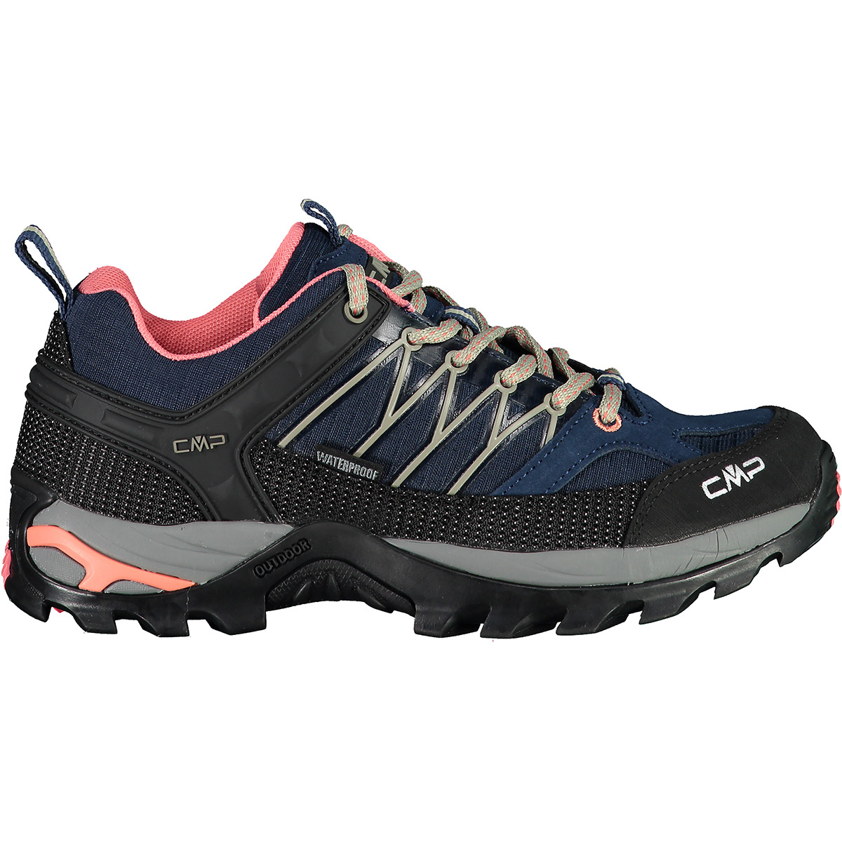CMP Damen Rigel Low WP Schuhe (Größe 37, blau)