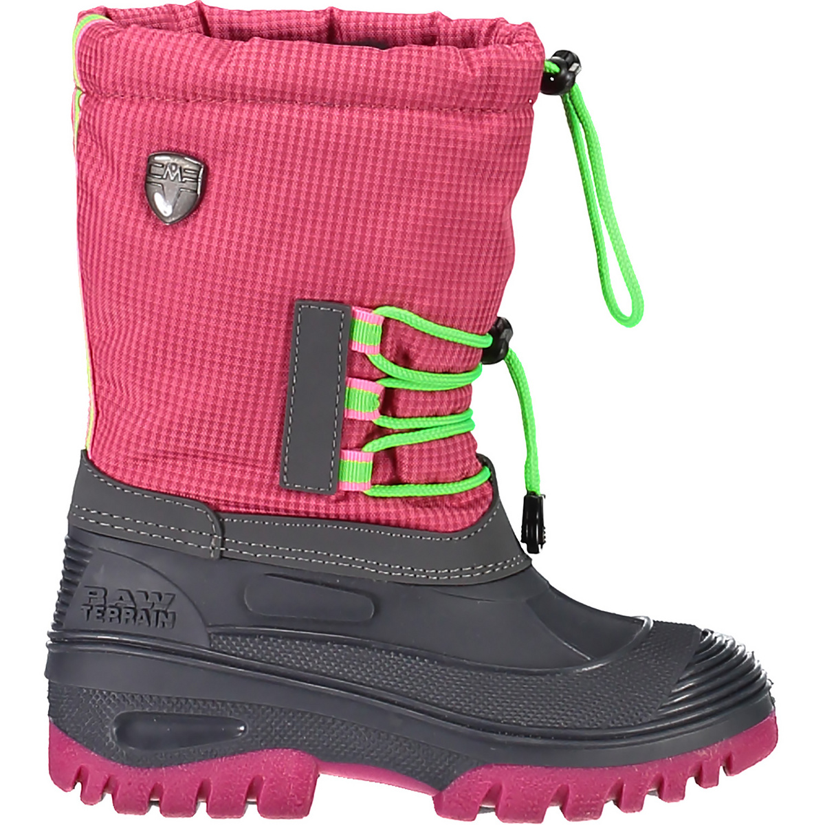 CMP Bambino Scarponcini invernali Ahto WP (Taglia 27, Magenta)