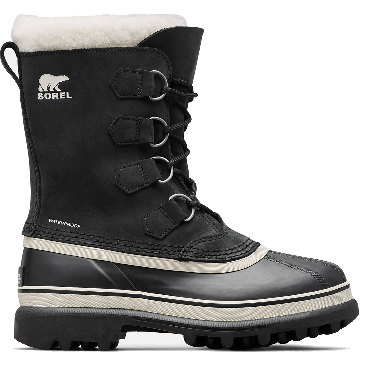 Sorel Damen Caribou Schuhe (Größe 39, schwarz)