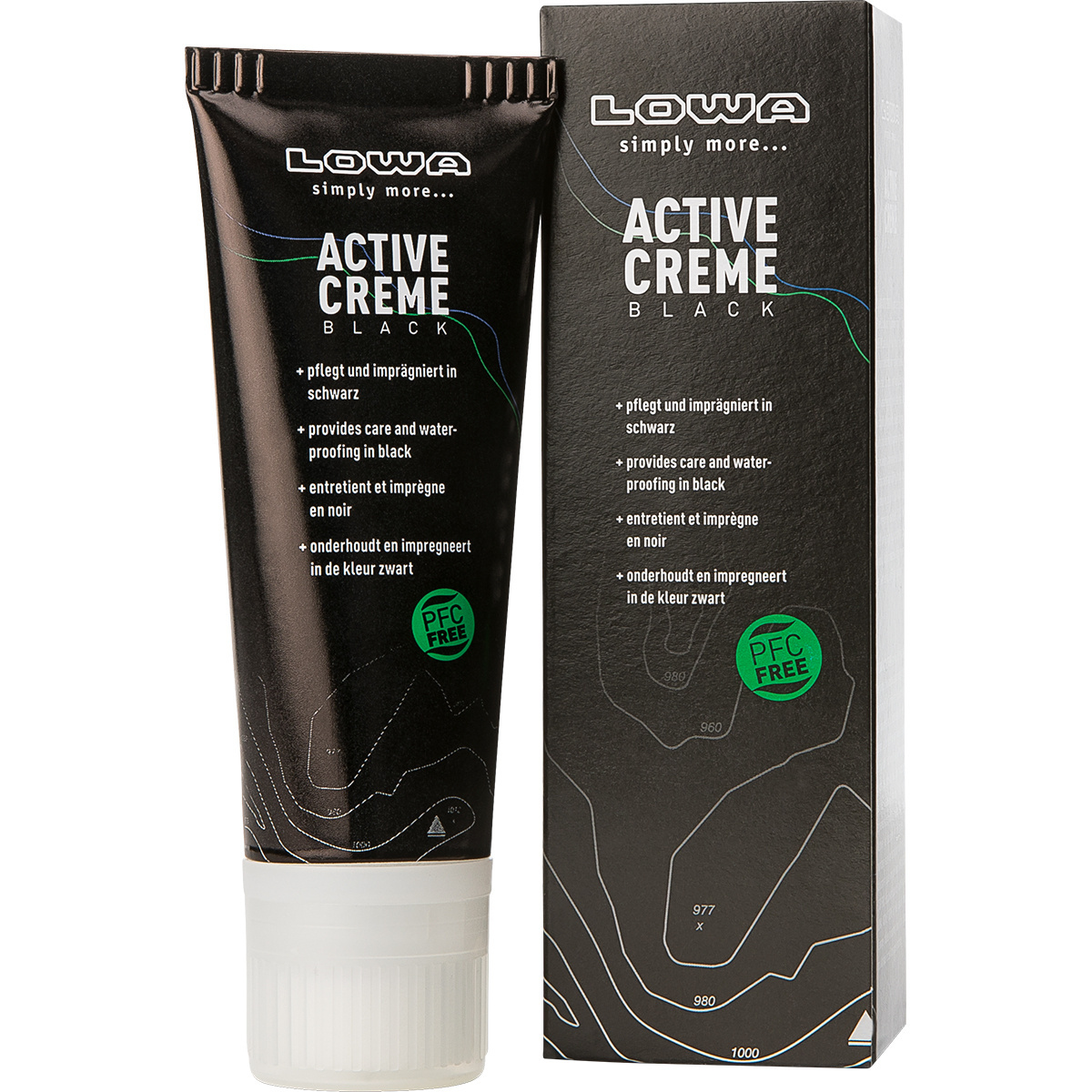 Lowa Active Creme (Größe 75ML, schwarz)