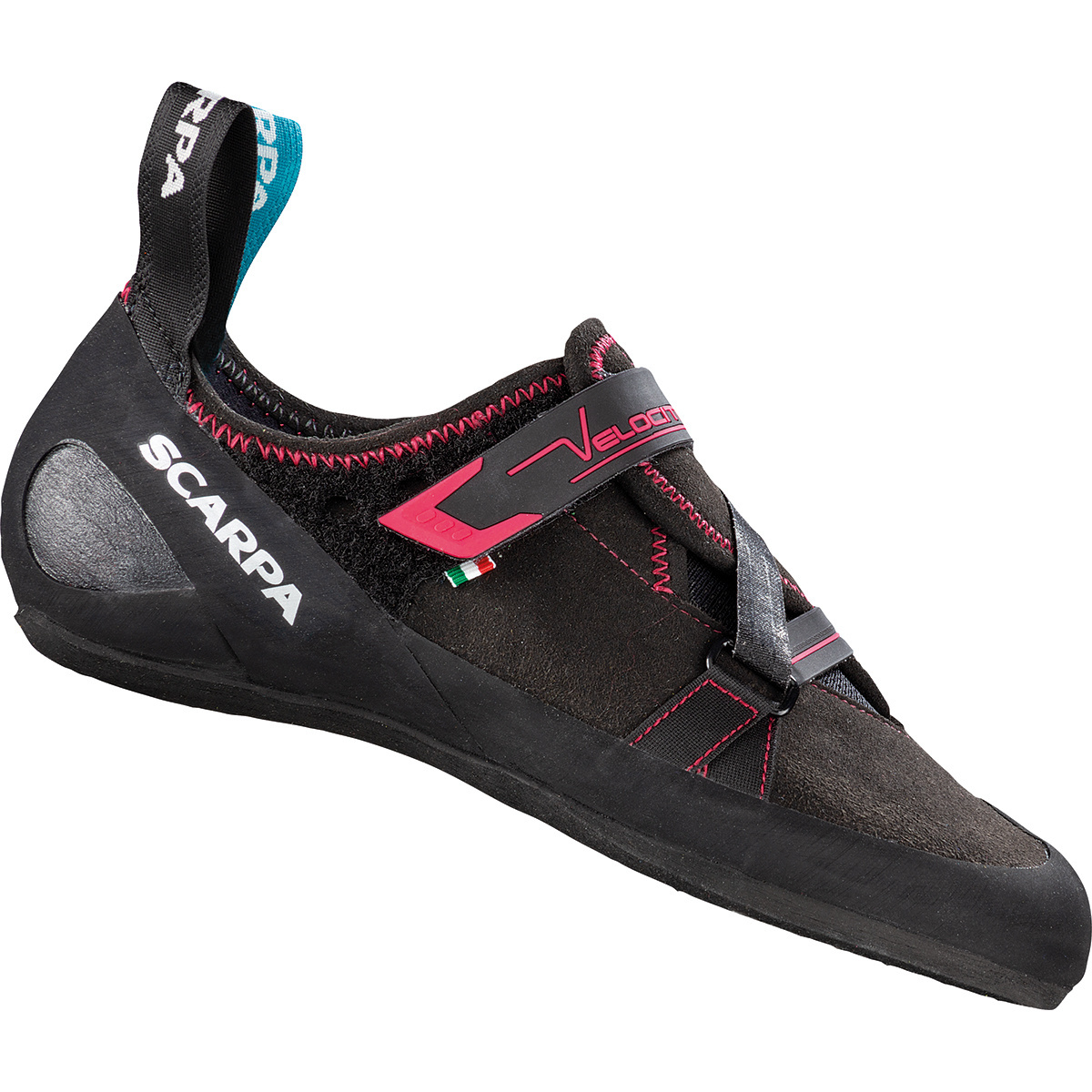 Scarpa Velocity Kletterschuhe (Größe 39.5, schwarz)