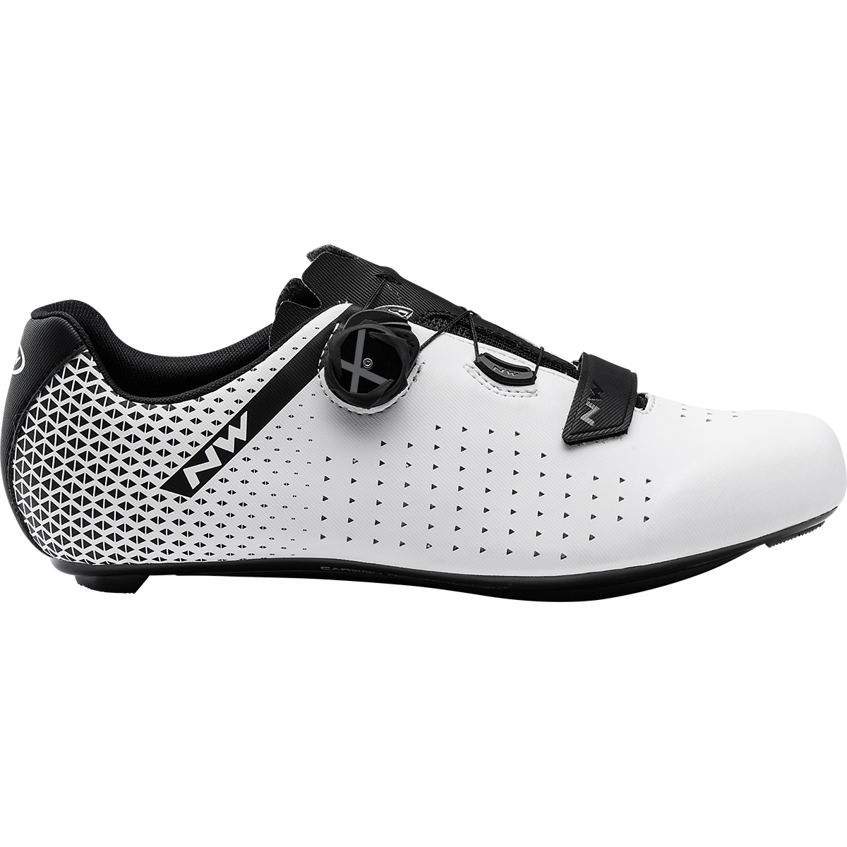 Northwave Scarpe da ciclismo Core Plus 2 (Taglia 42, Bianco)
