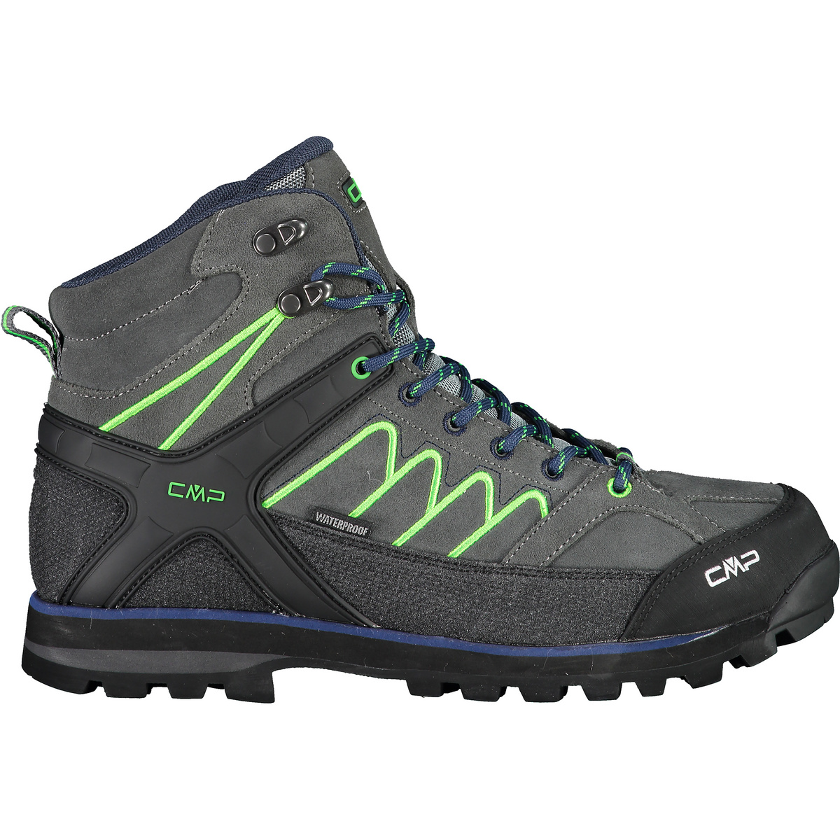 CMP Uomo Scarpe Moon Mid WP (Taglia 39, Grigio)