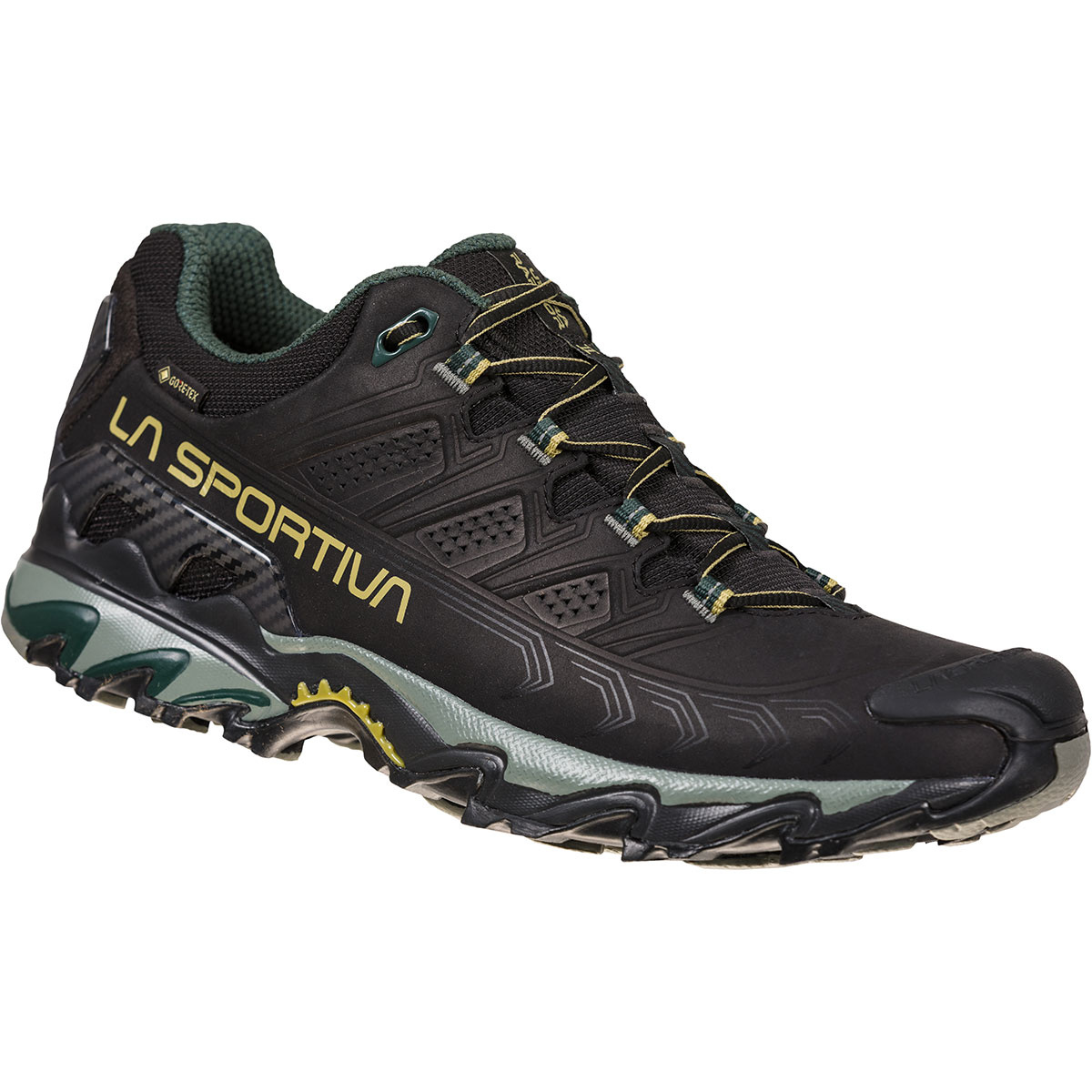 La Sportiva Uomo Scarpe Ultra Raptor II Leather GTX (Taglia 46.5, Nero)