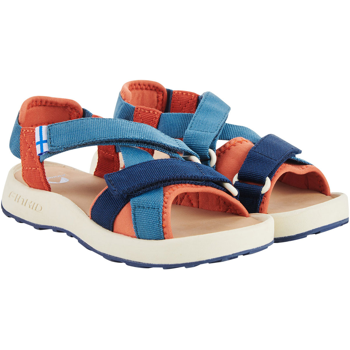 Finkid Enfants Sandale Surffi (taille 30, Bleu)