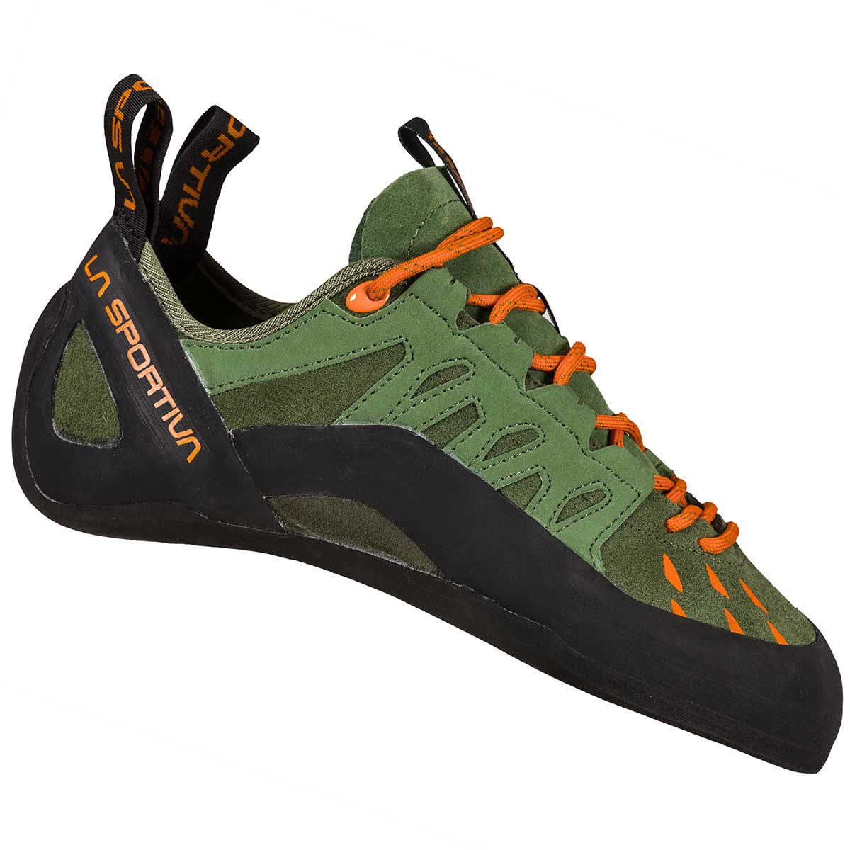 La Sportiva Herren Tarantulace Kletterschuhe (Größe 38.5, oliv)