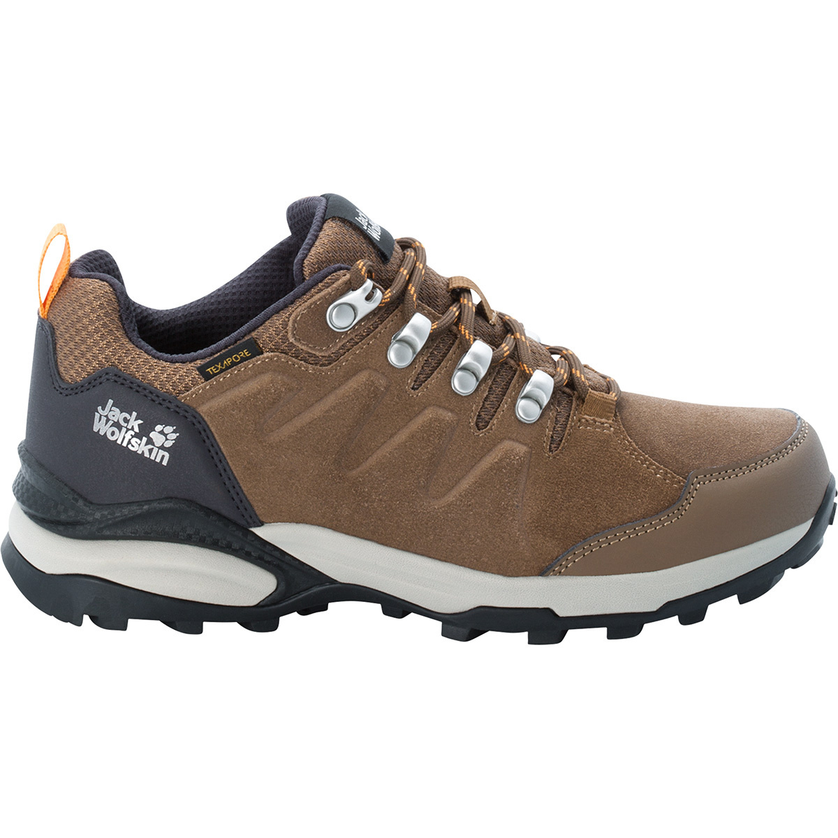Jack Wolfskin Donna Scarpe Refugio Texapore Low (Taglia 38, Beige)