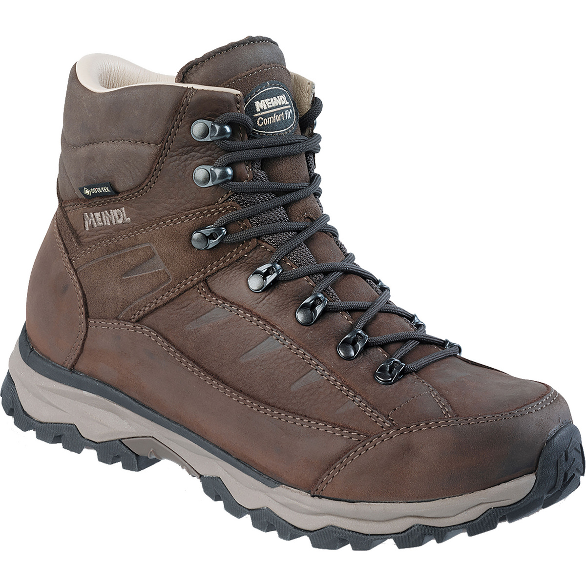 Meindl Femme Chaussures Toblach GTX (taille 41.5, Brun)