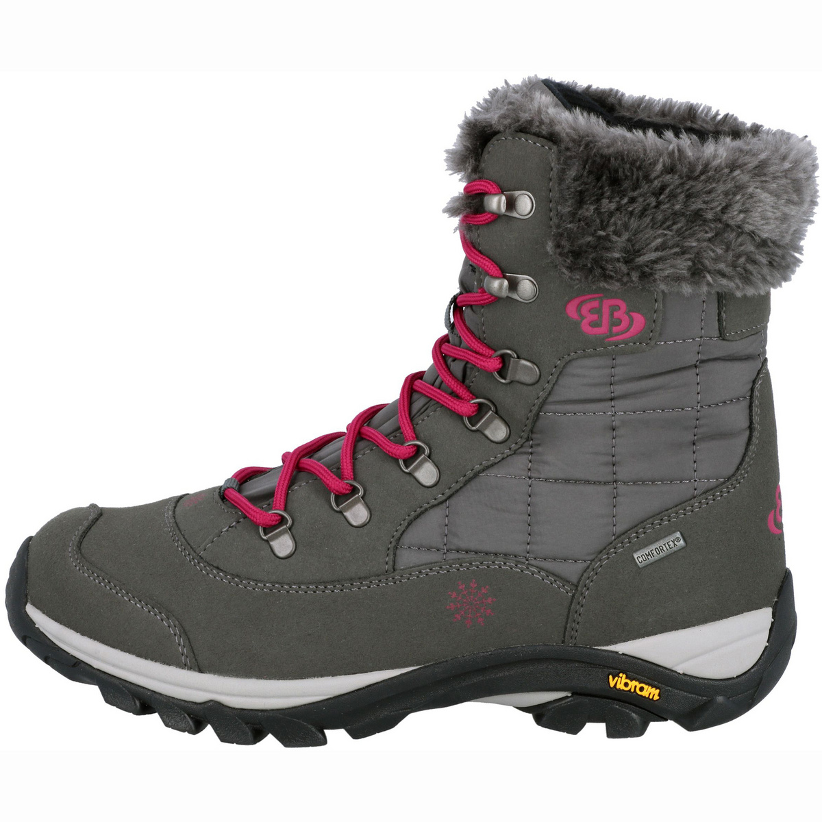 Brütting Femme Chaussures Himalaya (taille 37, Gris)
