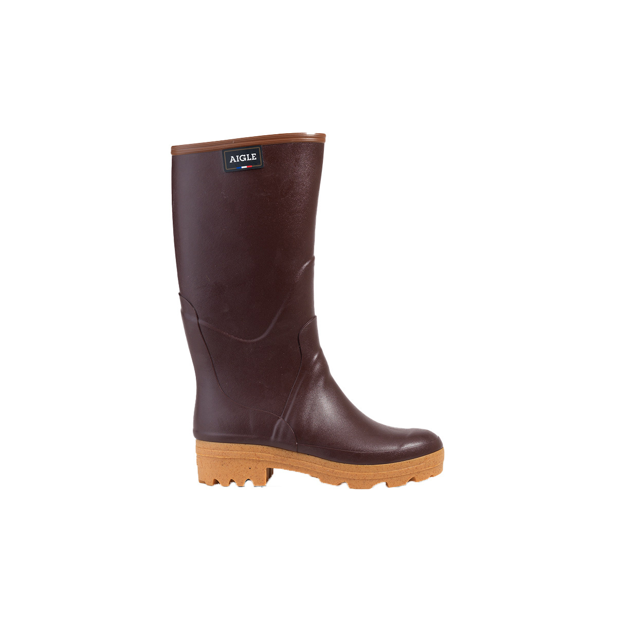 Aigle Damen Chambord Pro L2 Gummistiefel (Größe 41, braun)