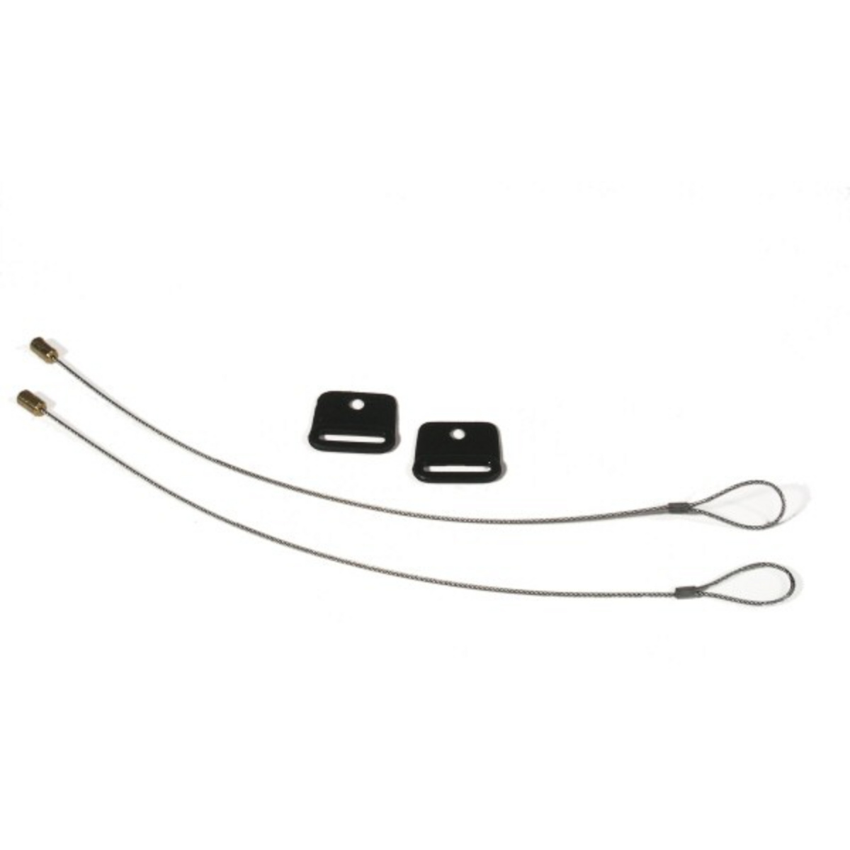 Ortlieb Cavo di sicurezza QL 2 (Taglia SHORT, Nero)