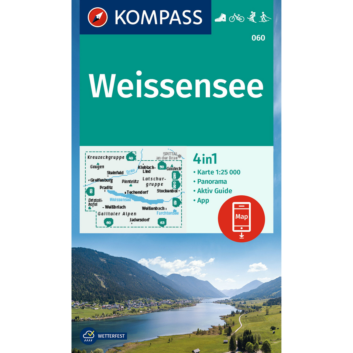 Image of Kompass Verlag WK 60 Weissensee