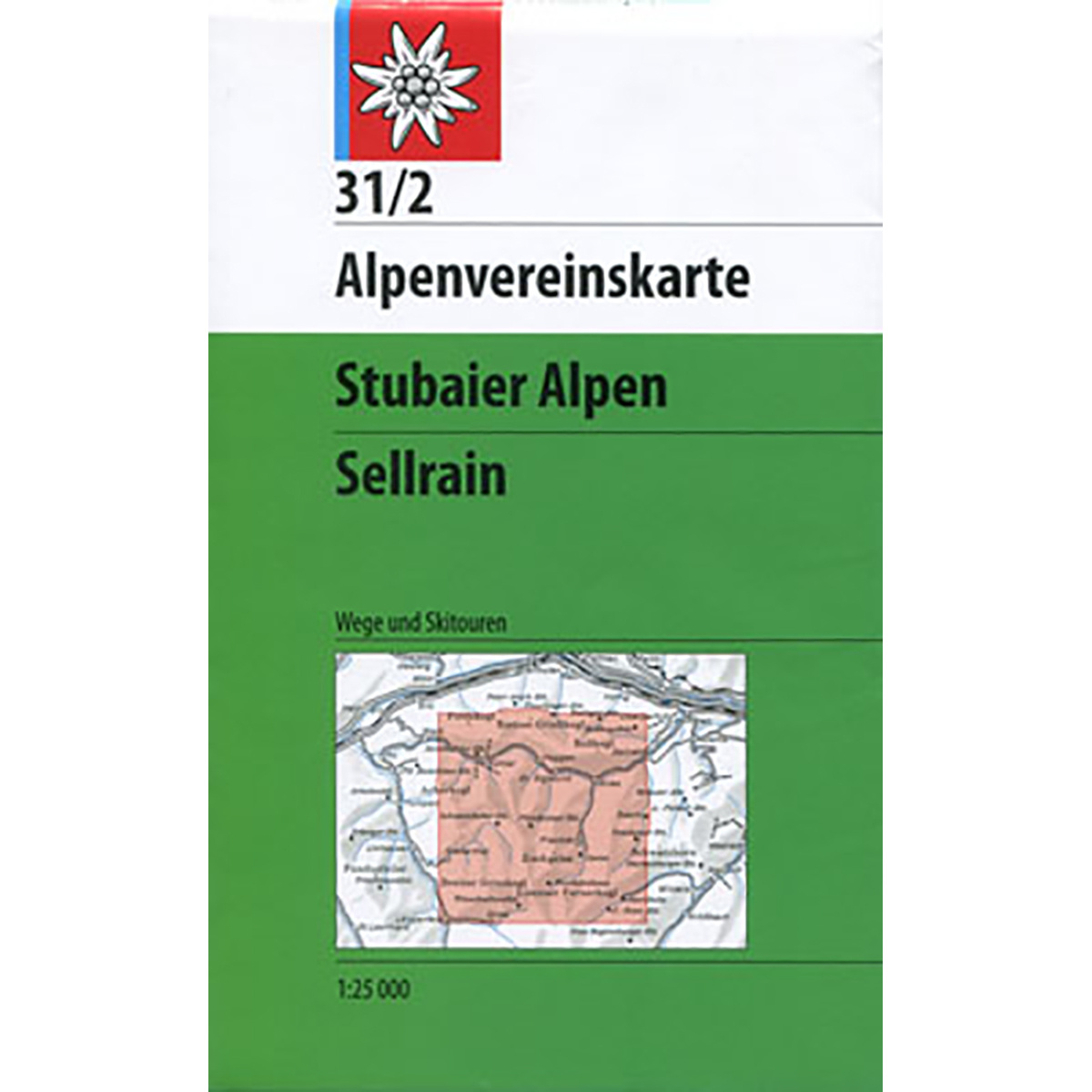 Image of DAV AV-Karte 31/2 Stubaier Alpen, Sellrain