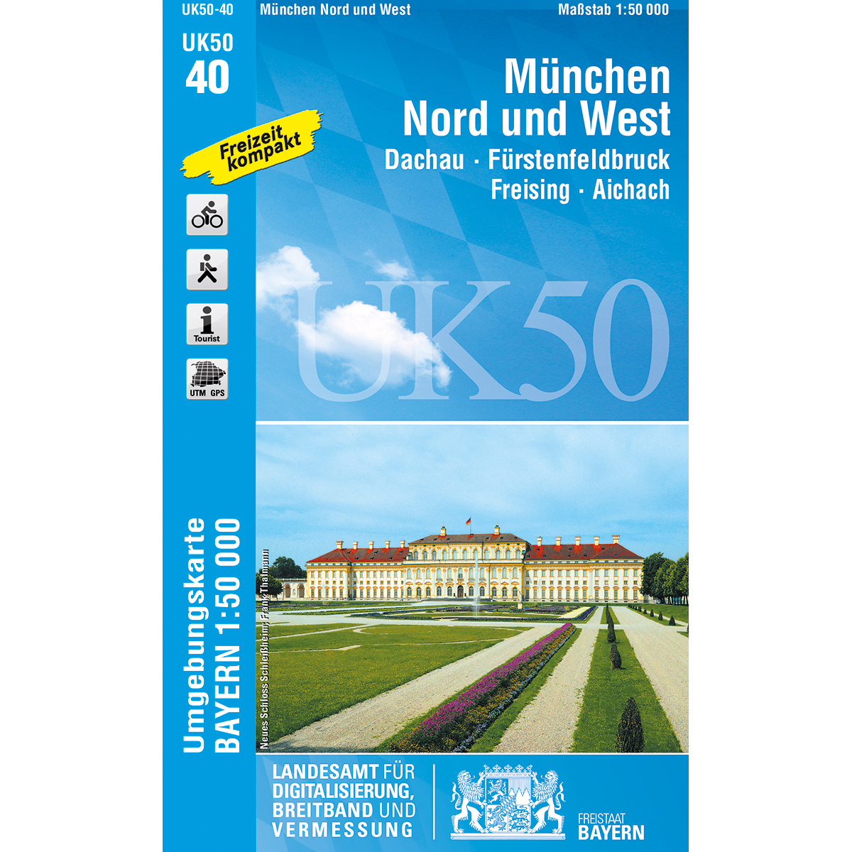 Image of Landesamt Digitalisierung, Breitband, Vermessung UK 50-40 München Nord und West