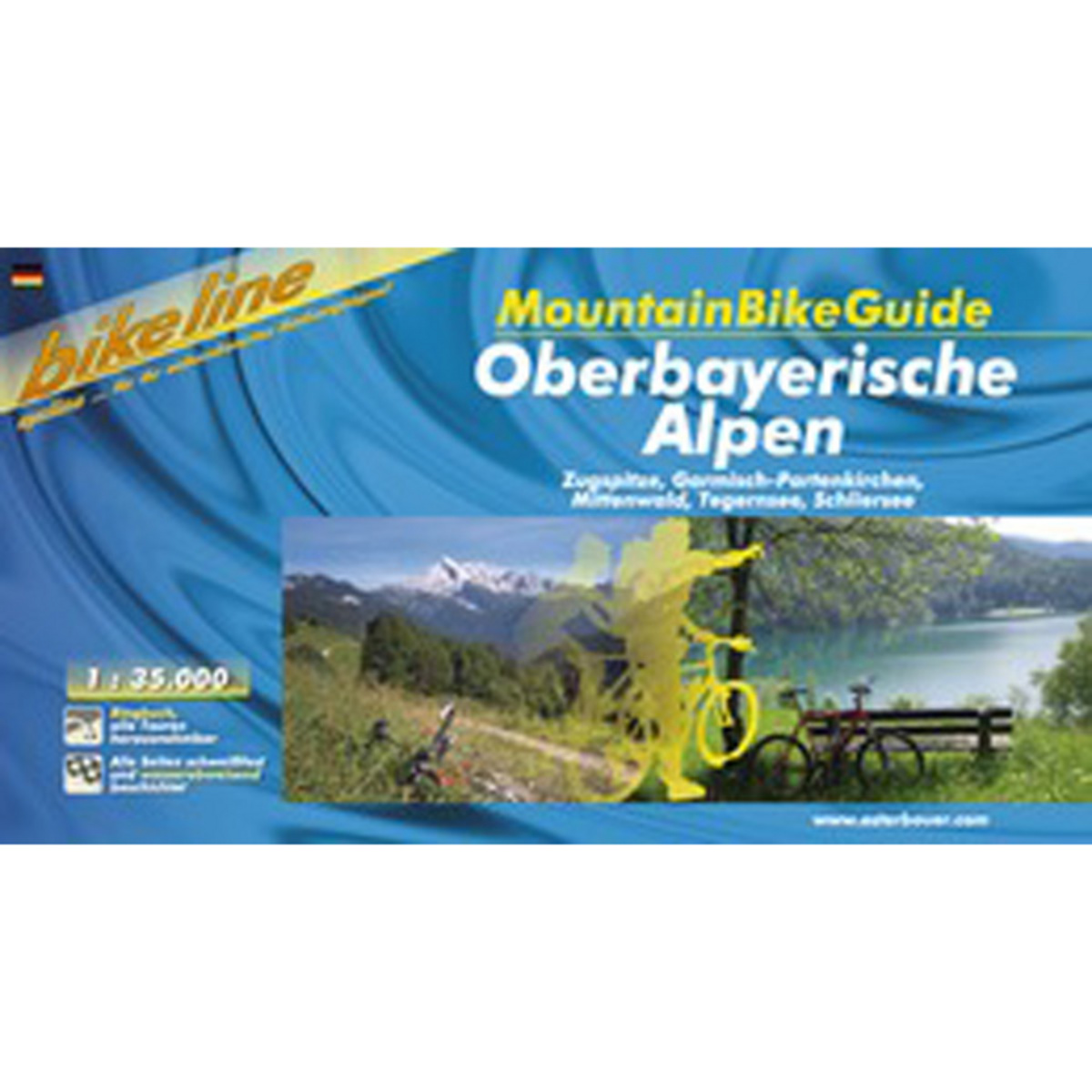 Image of Esterbauer Bikeline Oberbayerische Alpen MountainBikeGuide