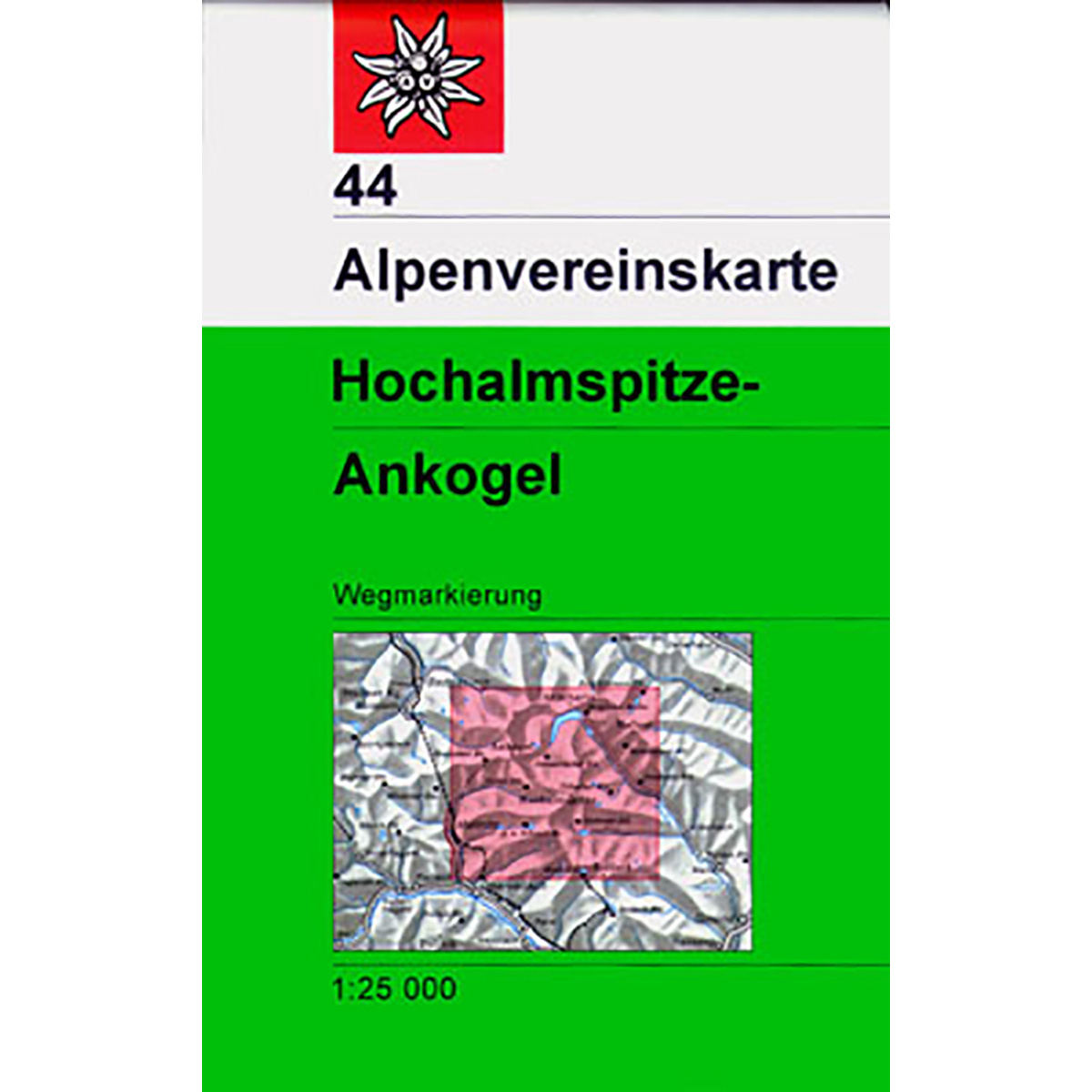 Image of DAV AV-Karte 44 Hochalmspitze - Ankogel