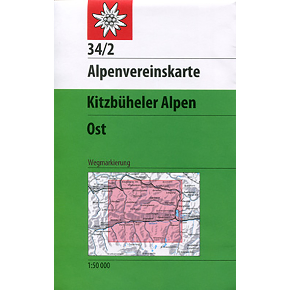 Image of DAV AV-Karte 34/2 Kitzbüheler Alpen Ost