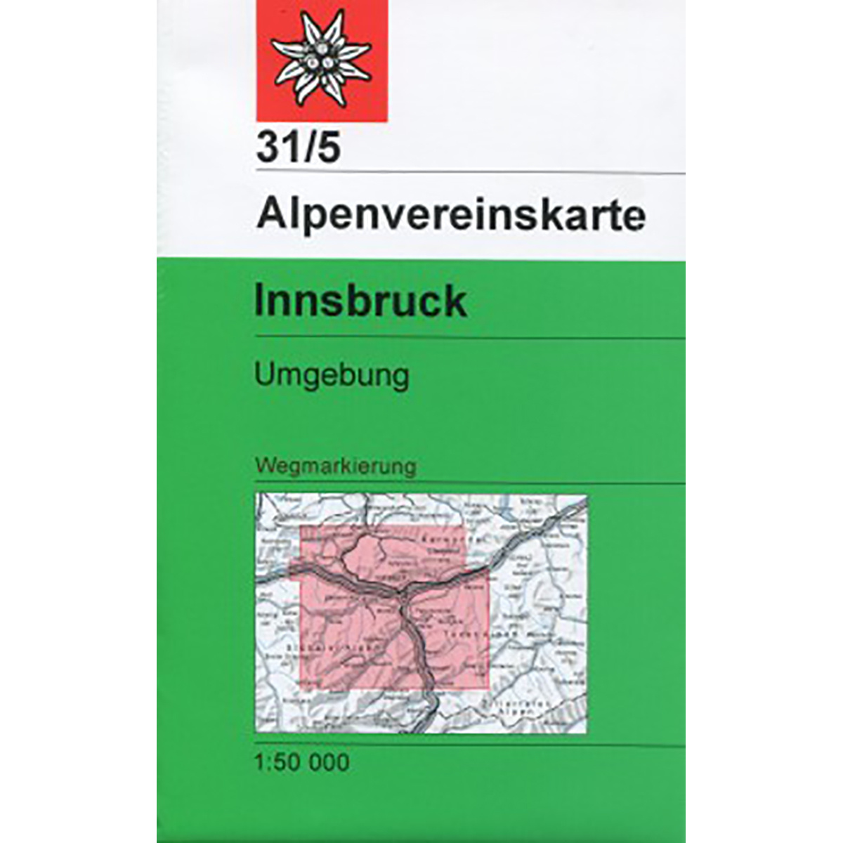 Image of DAV AV-Karte 31/5 Innsbruck Umgebung