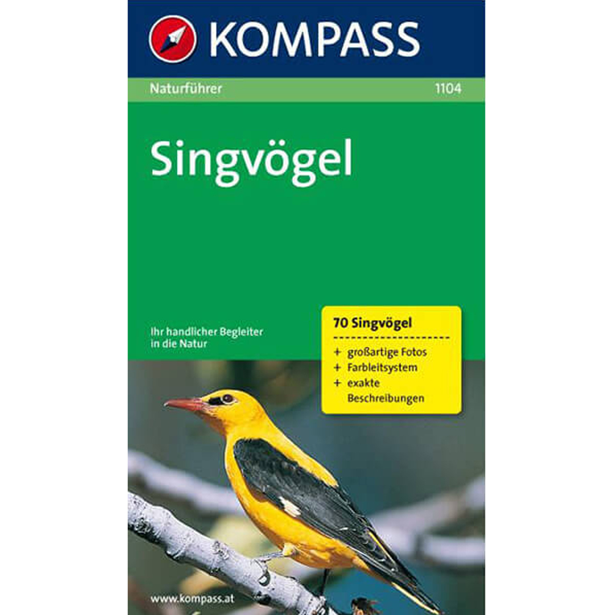 Image of Kompass Verlag Singvogel NF 1104 Naturführer