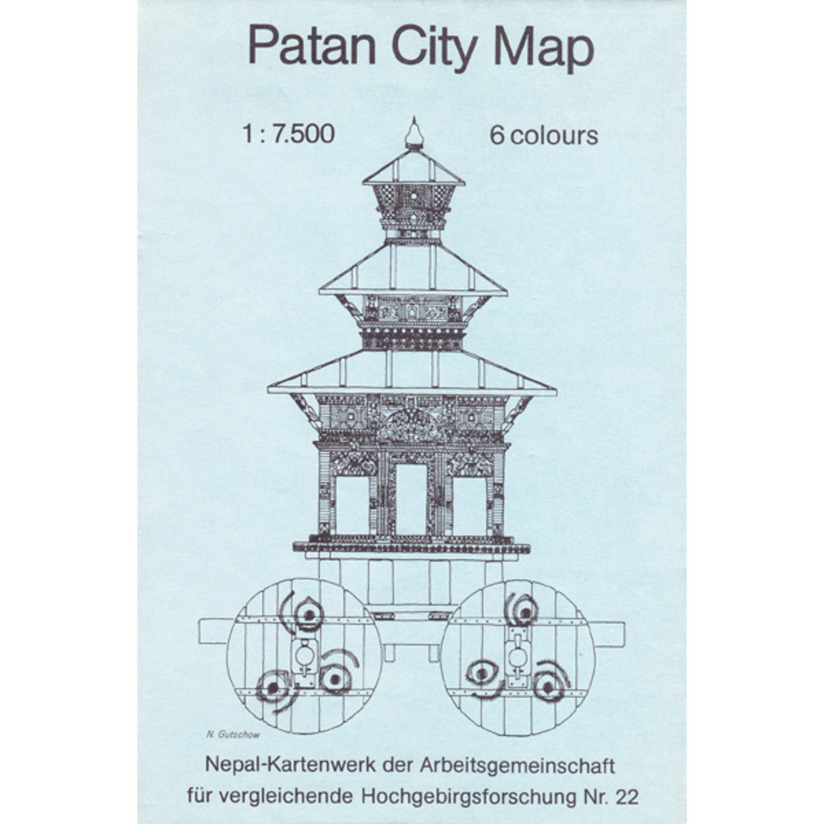 Image of Nelles Map Patan City Karte Nr. 22