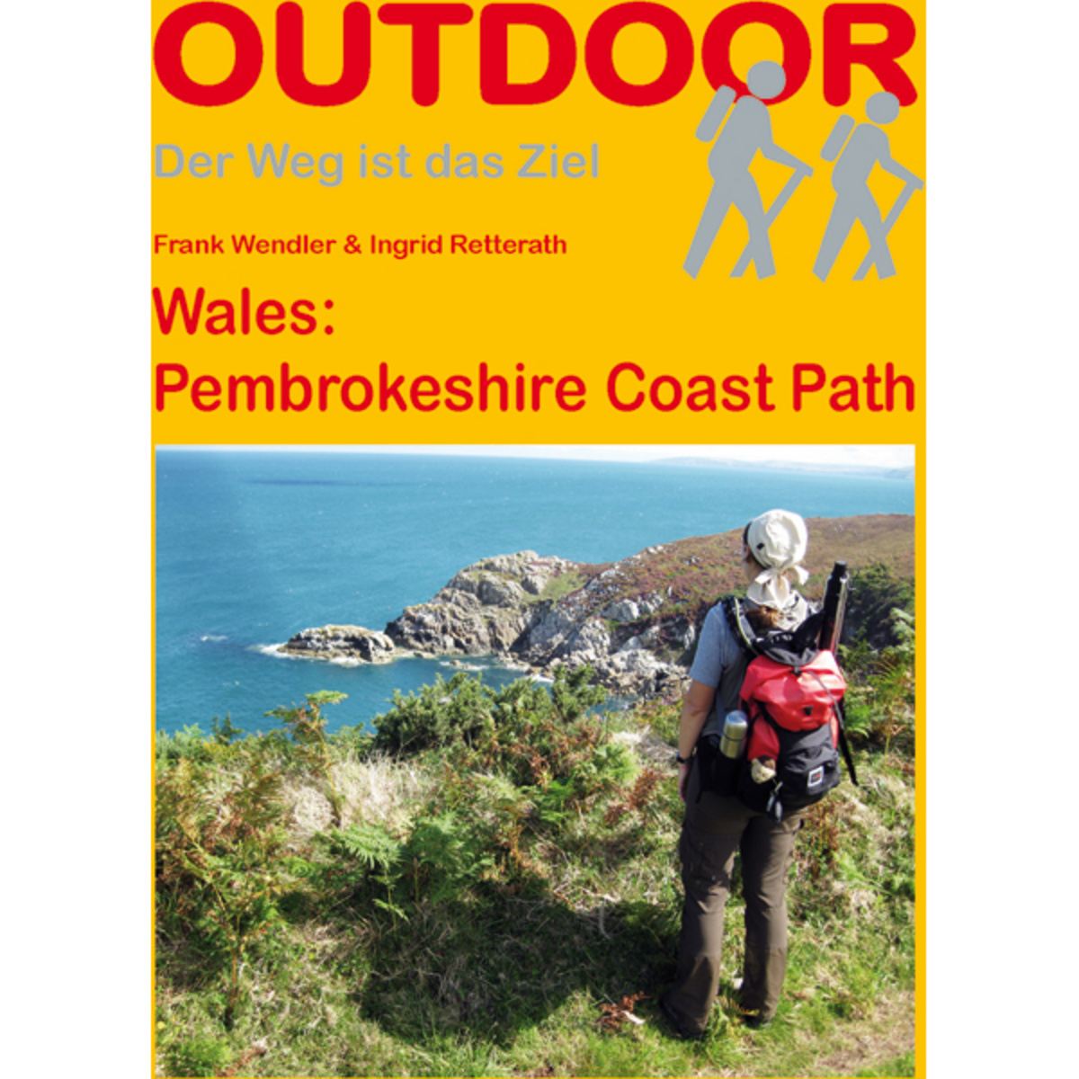 Image of Conrad Stein Wales: Pembrokeshire Coast Path (lingua tedesca)