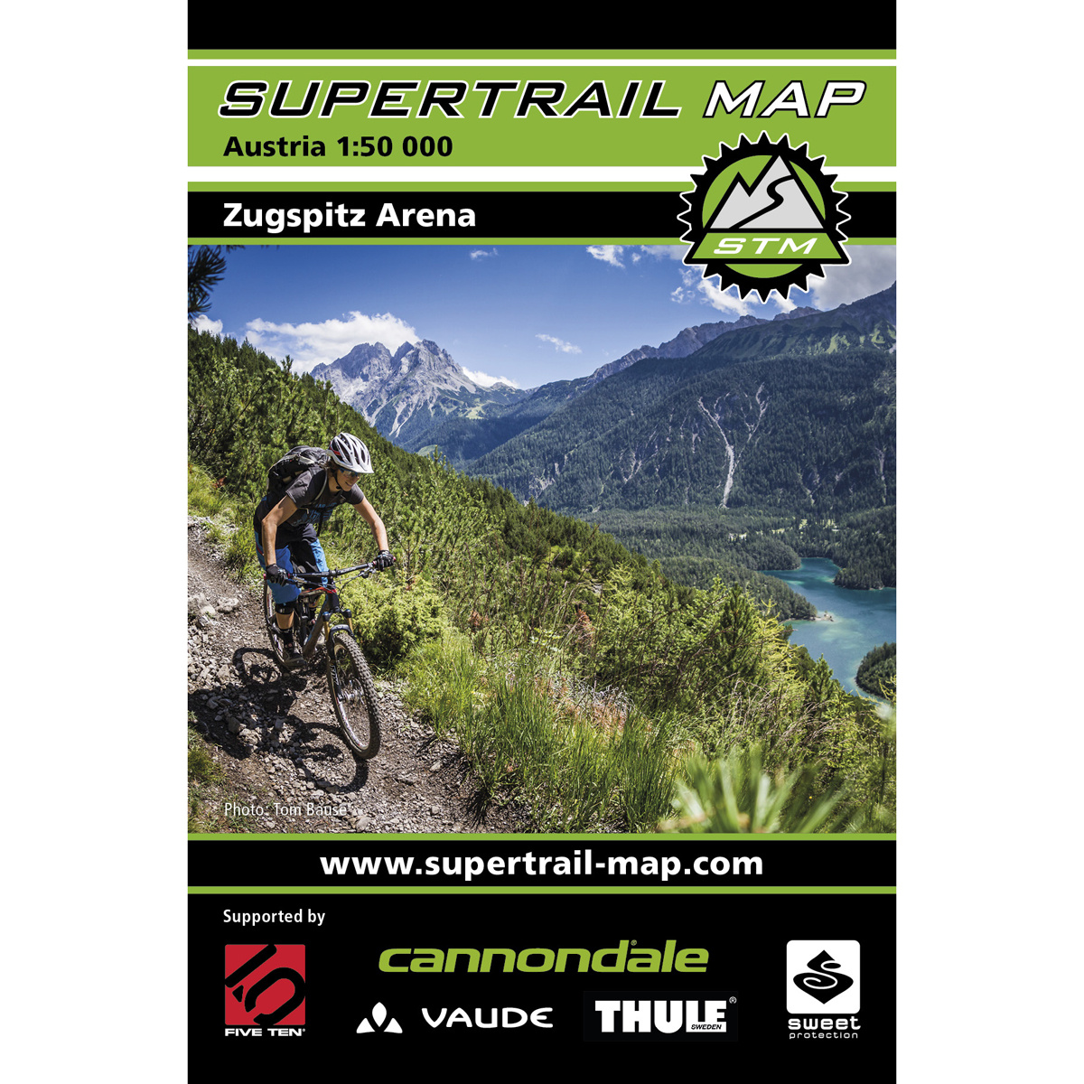 Image of Supertrail Map Zugspitz Arena - MTB