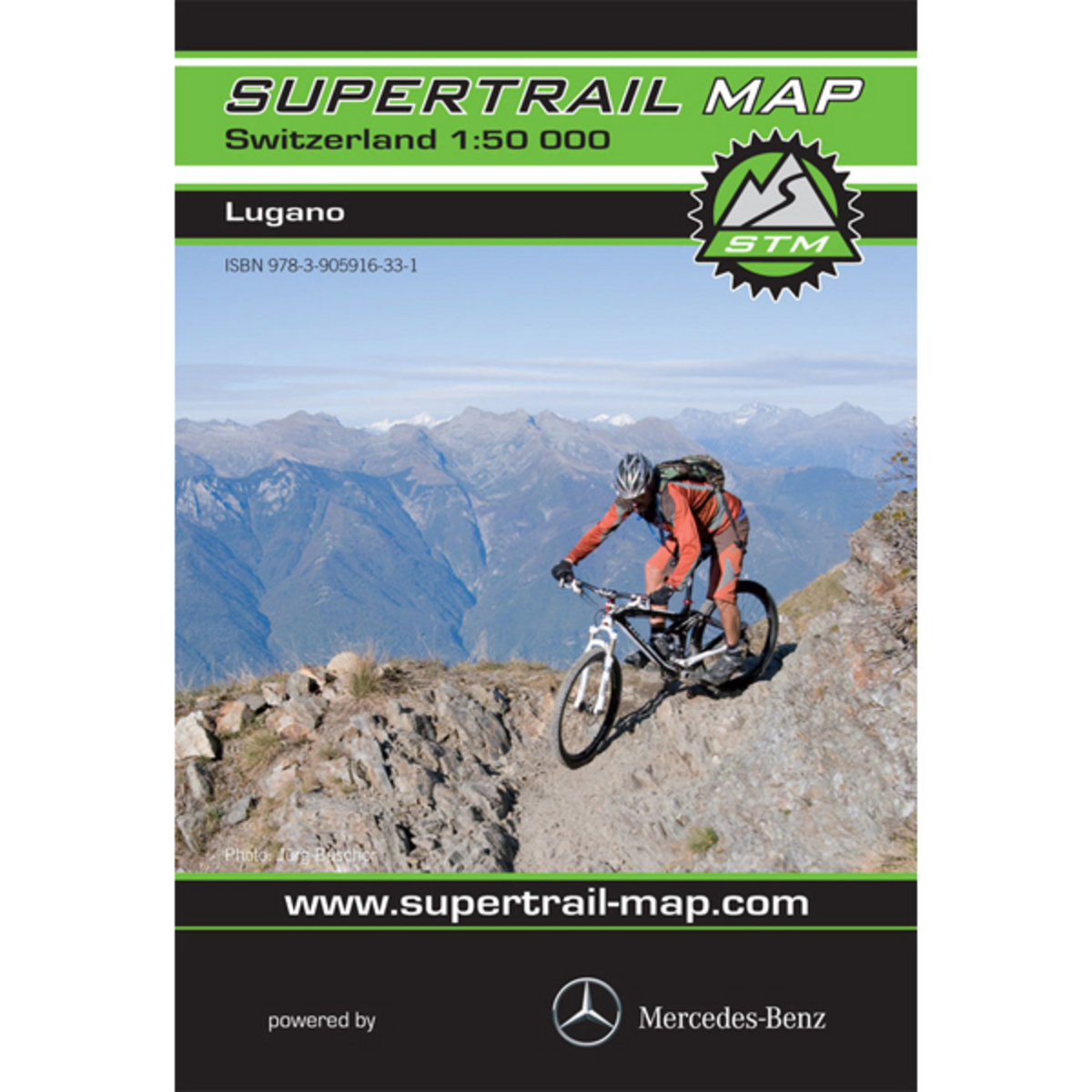 Image of Supertrail Map Lugano - MTB