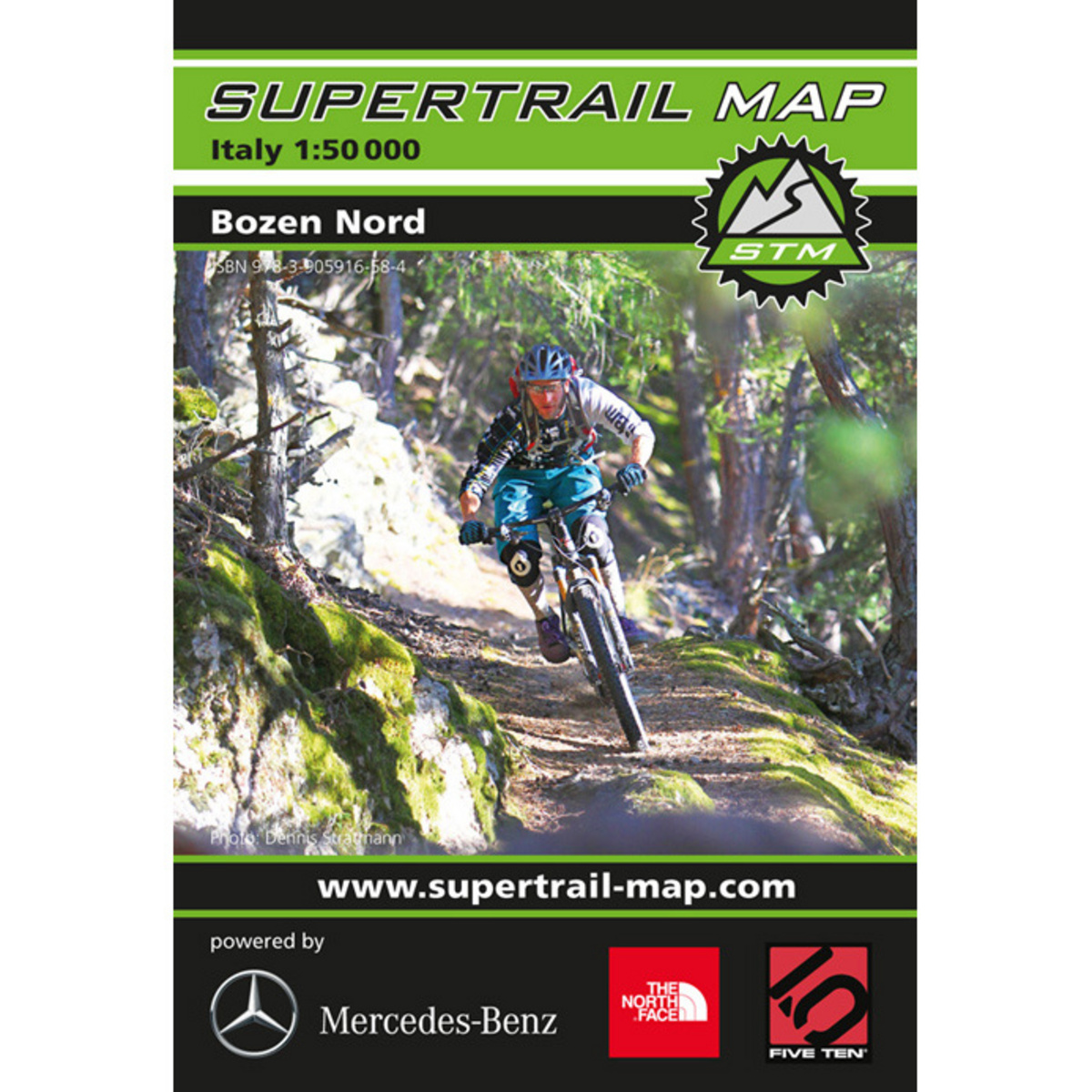 Image of Supertrail Map Bozen Nord - MTB