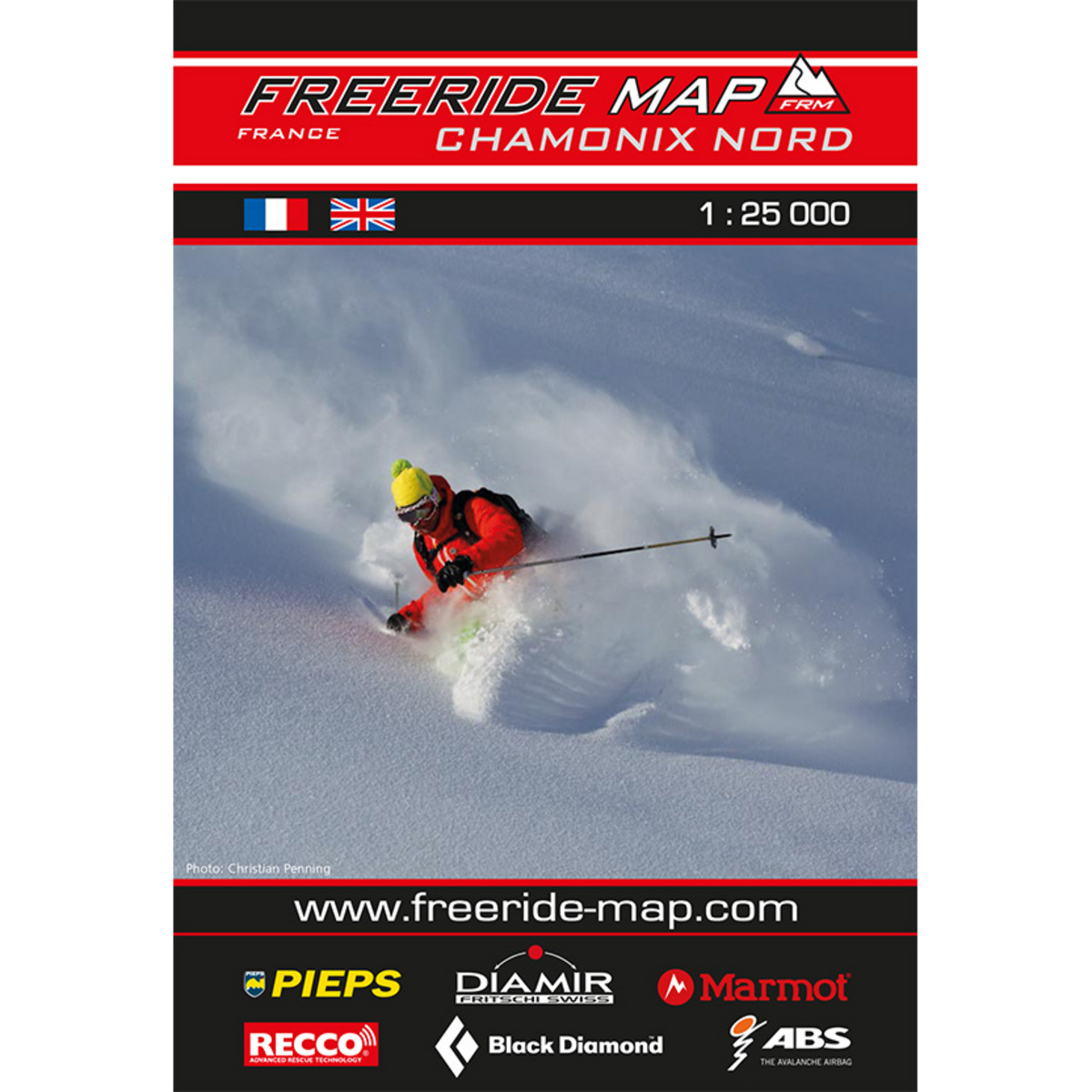 Image of Freeride Map Chamonix Nord - Ski