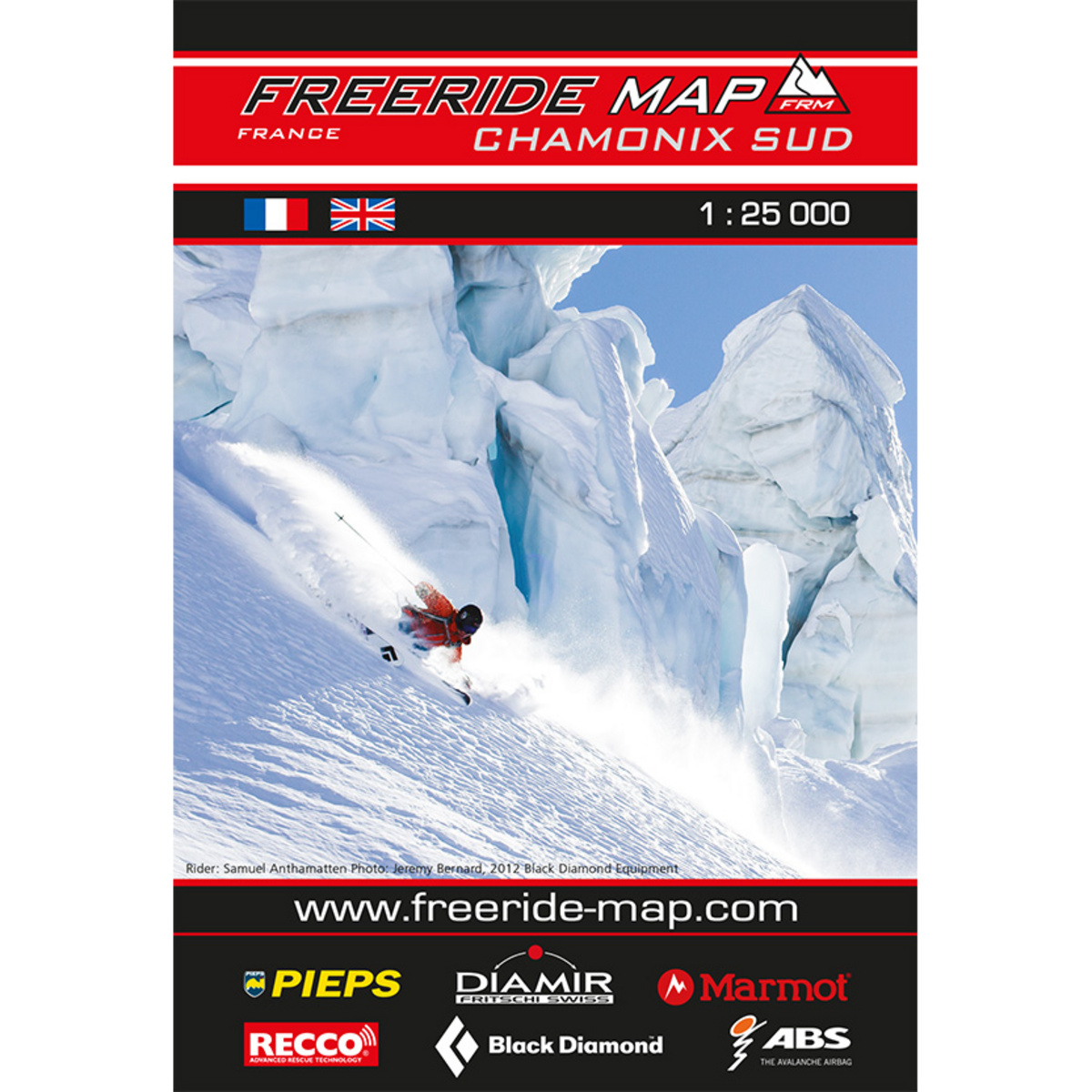 Freeride Map Chamonix Sud - Ski (taille One Size)