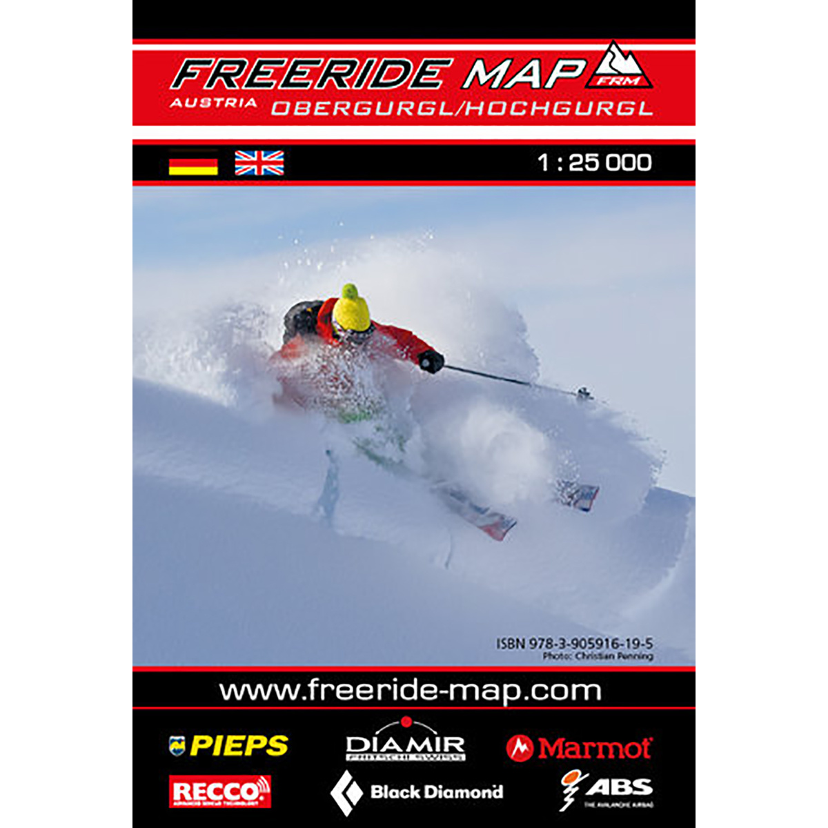 Freeride Map Obergurgl/Hochgurgl - Ski (taille One Size)