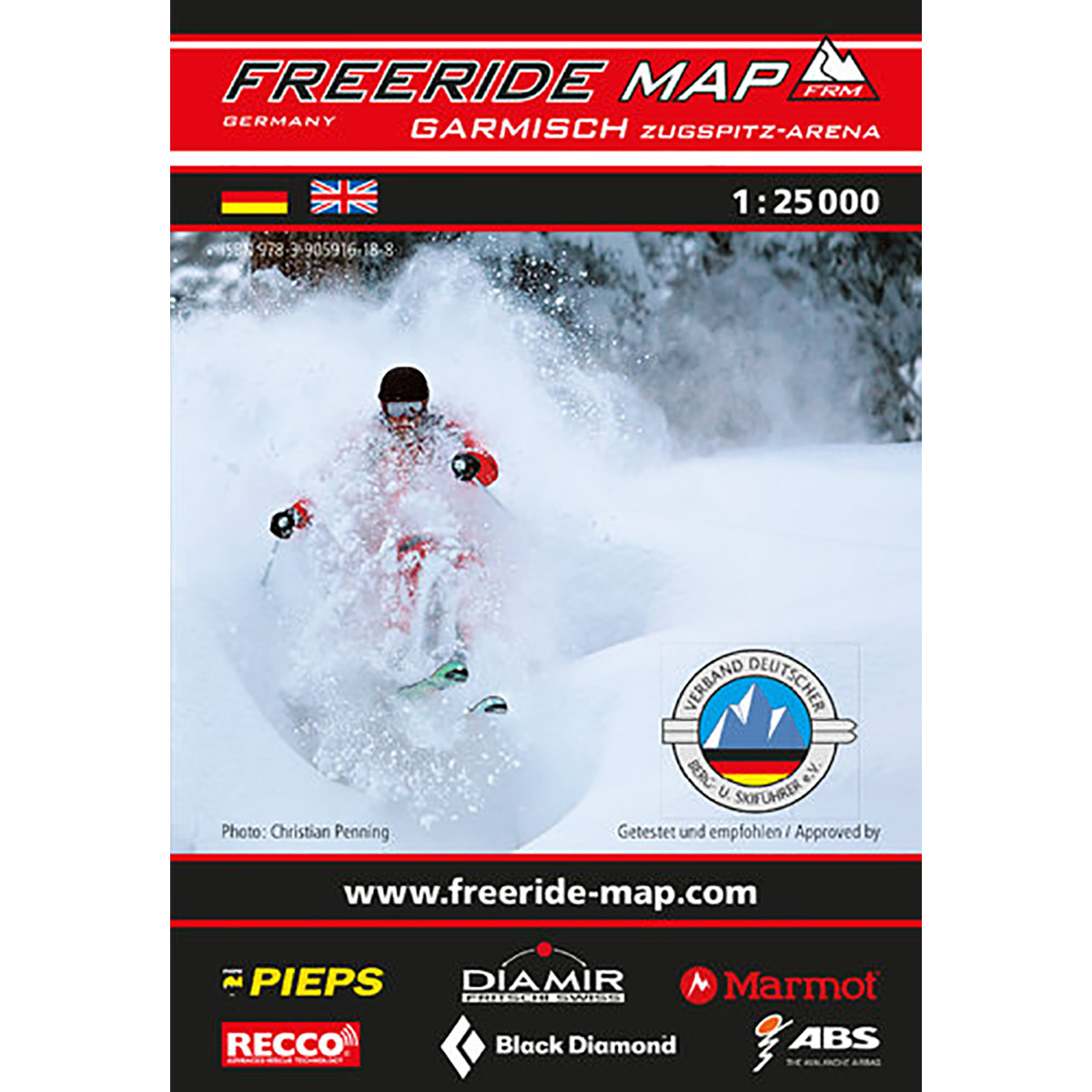Image of Freeride Map Garmisch Zugspitz Arena - Ski