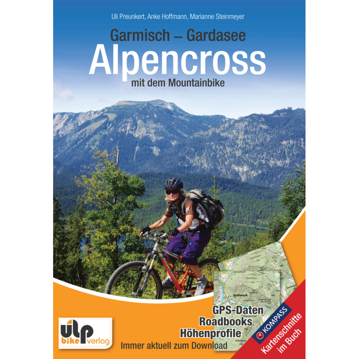 Image of ULPbike Verlag Garmisch - Gardasee Alpencross mit Mountainbike