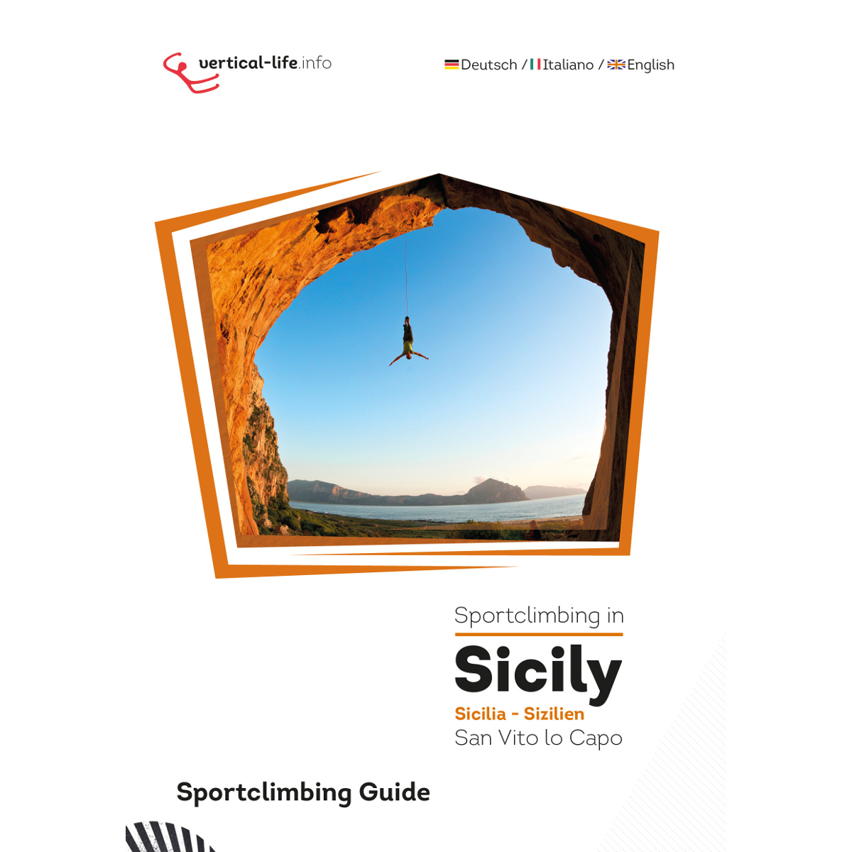 Image of Vertical-Life Sportclimbing in Sicily - San Vito lo Capo (lingua tedesca, italiana, inglese)