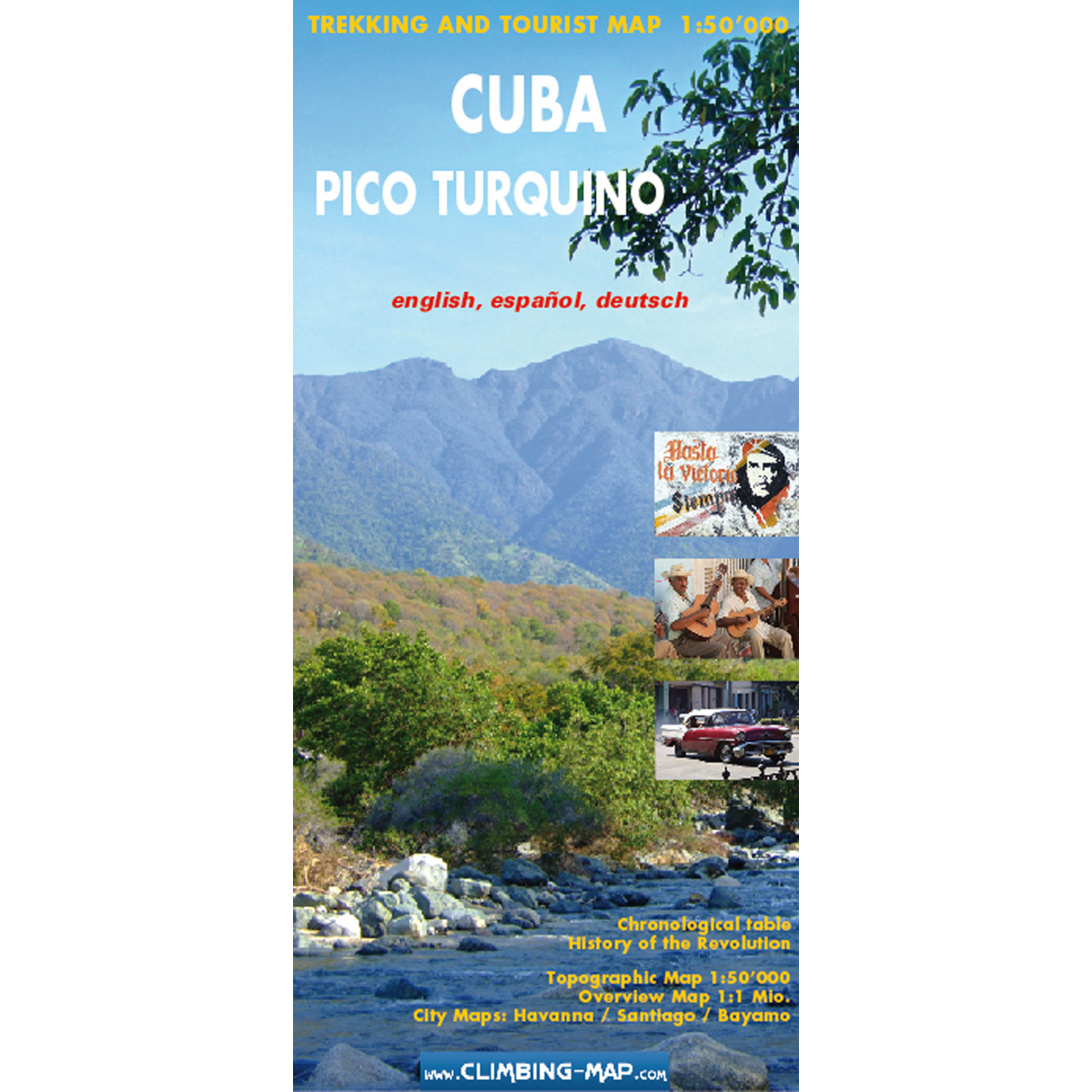 Image of Climbing Map Cuba - Pico Turquino Karte