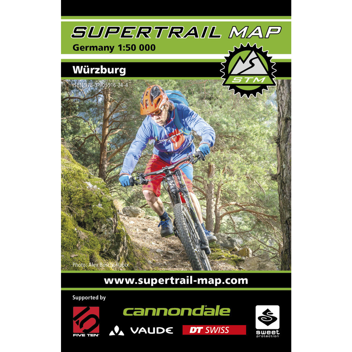 Supertrail Map Würzburg - MTB (Größe One Size)