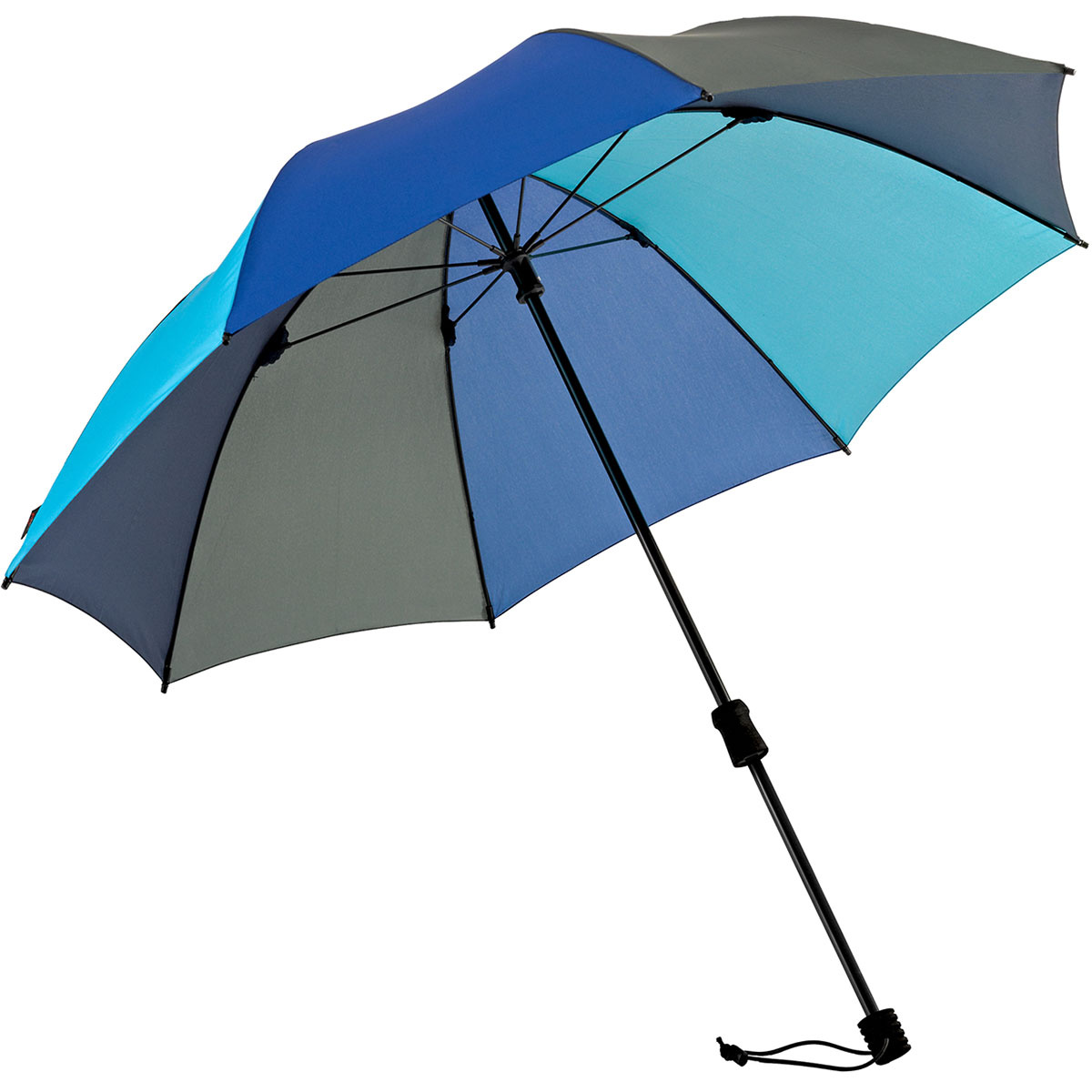 Euroschirm Swing Handsfree Regenschirm (Größe One Size, blau)