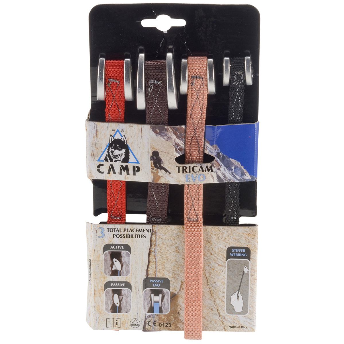 Camp Tricam Evo Set 0.25-1.5 (Größe ONE SIZE, mehrfarbig)
