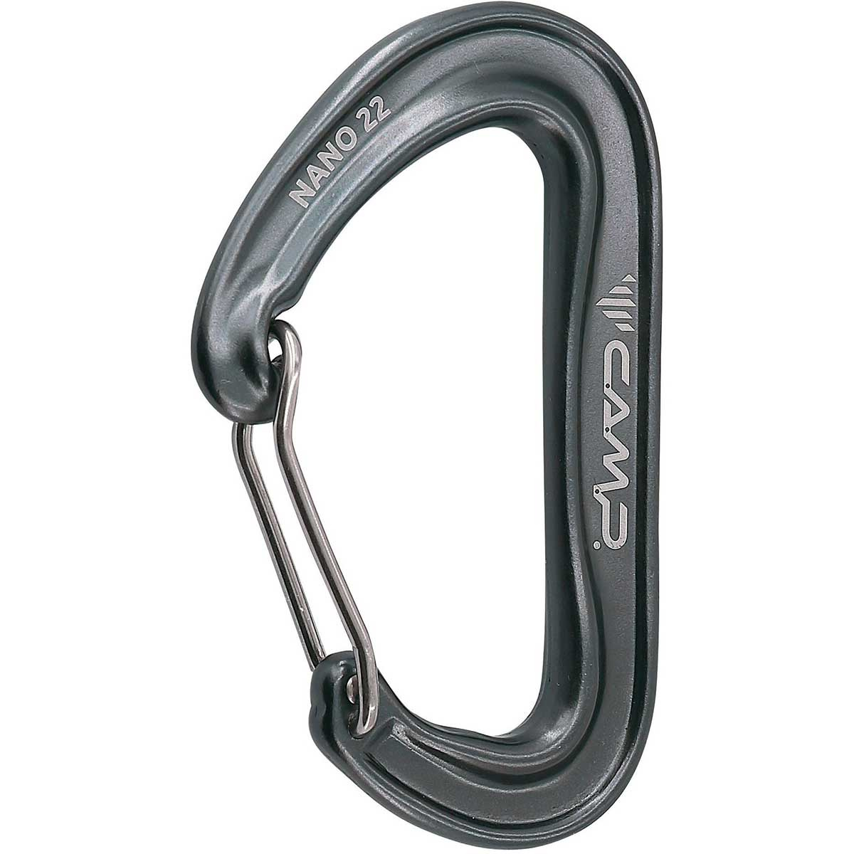 Camp Moschettone Nano 22 (Taglia One Size, Grigio)