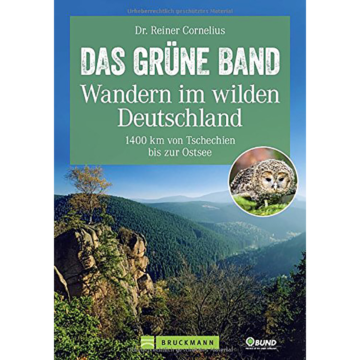 Image of Bruckmann Das Grüne Band – Wandern im wilden Deutschland (lingua tedesca)